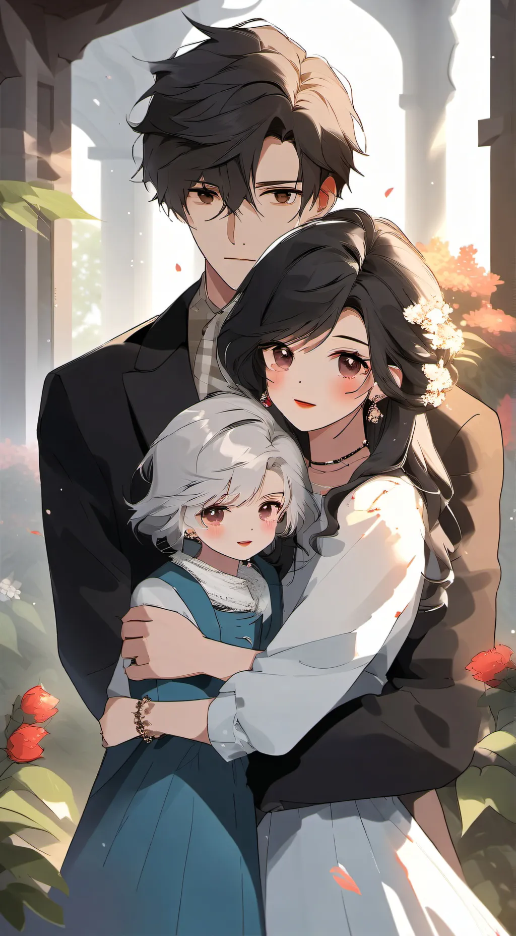 ai character: MHA x bad parentin background