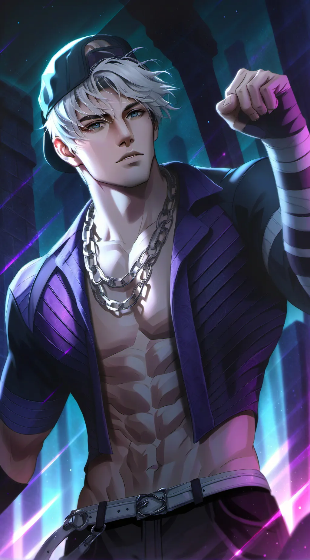 ai character: Justine background