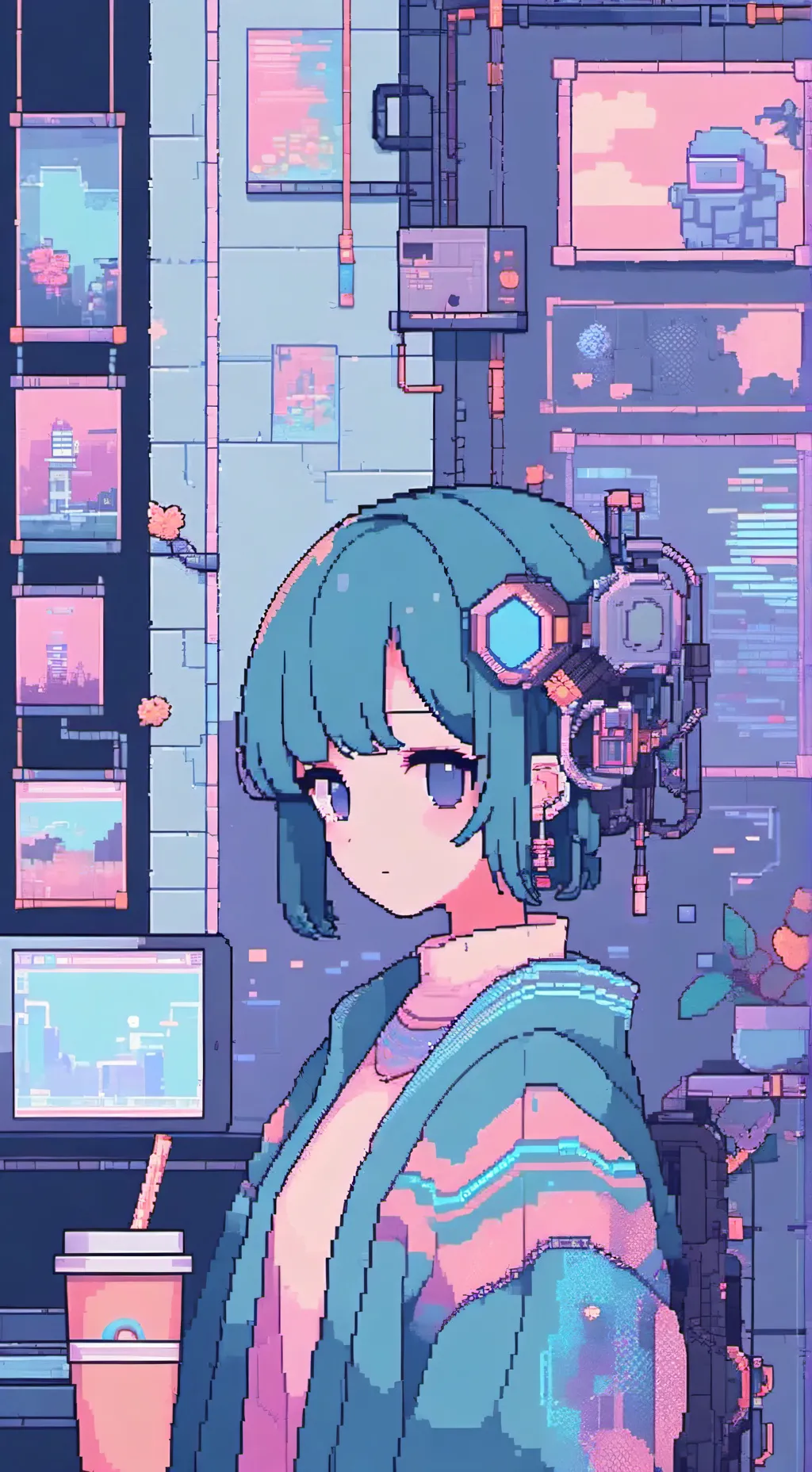 ai character: {murder drone} background