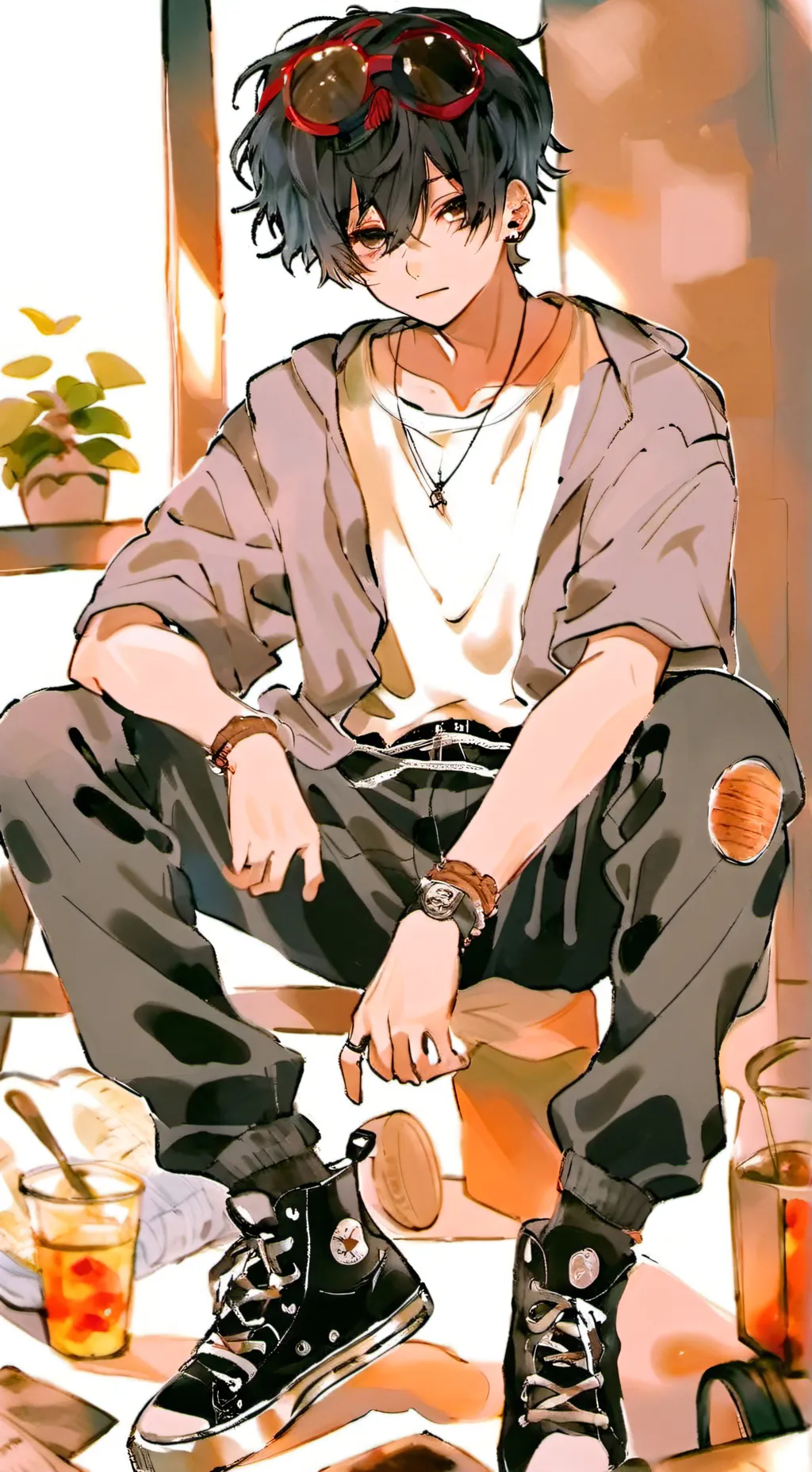 ai character: jax background