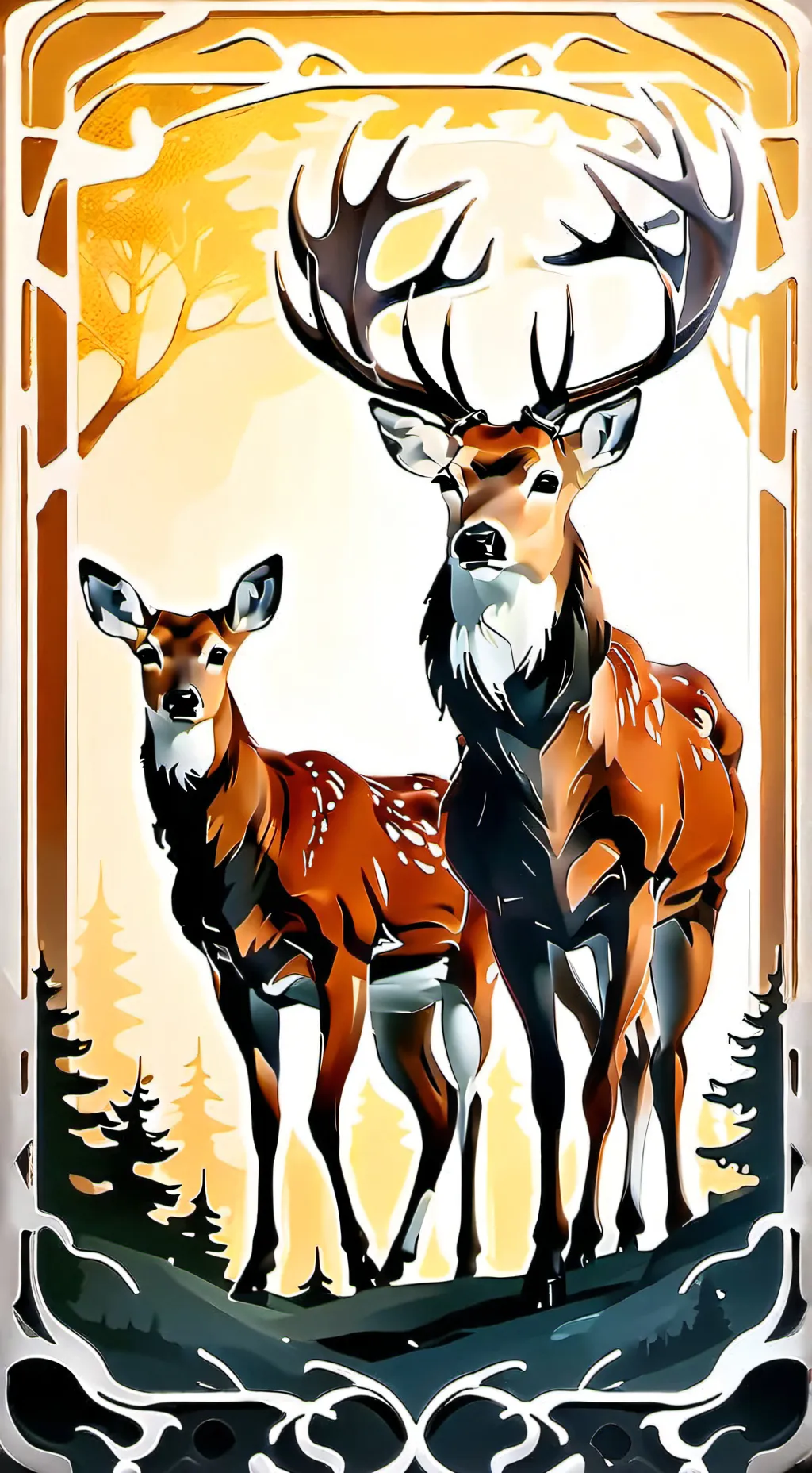 ai character: alastors wife  background