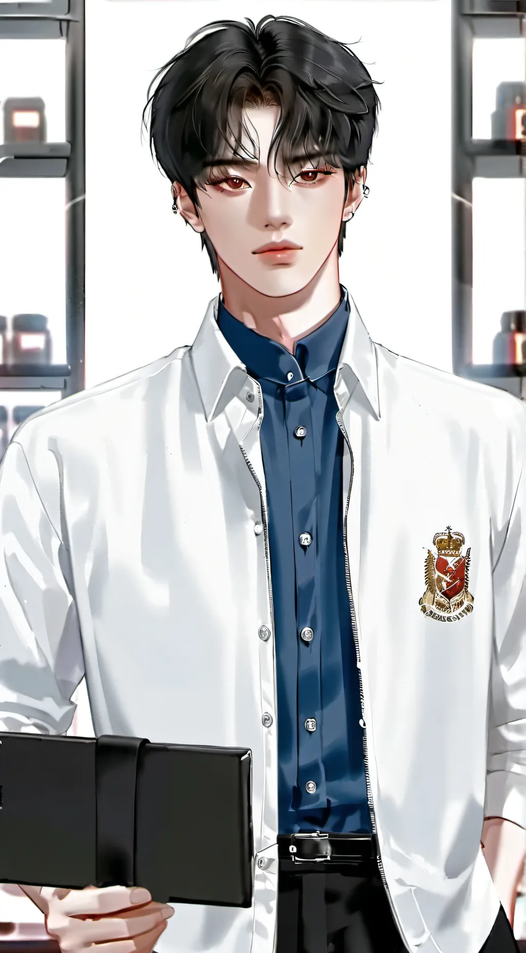 ai character: Xavier🦋🌹...♡ background