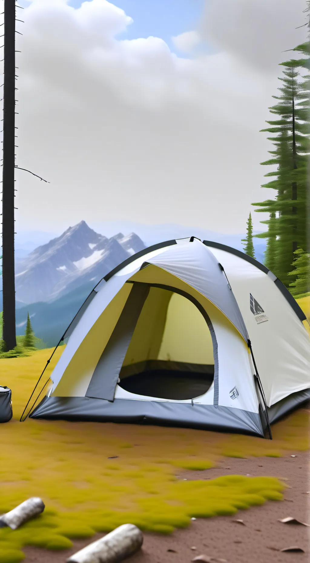 ai character: ☆CAMP DANDYSWORLD background