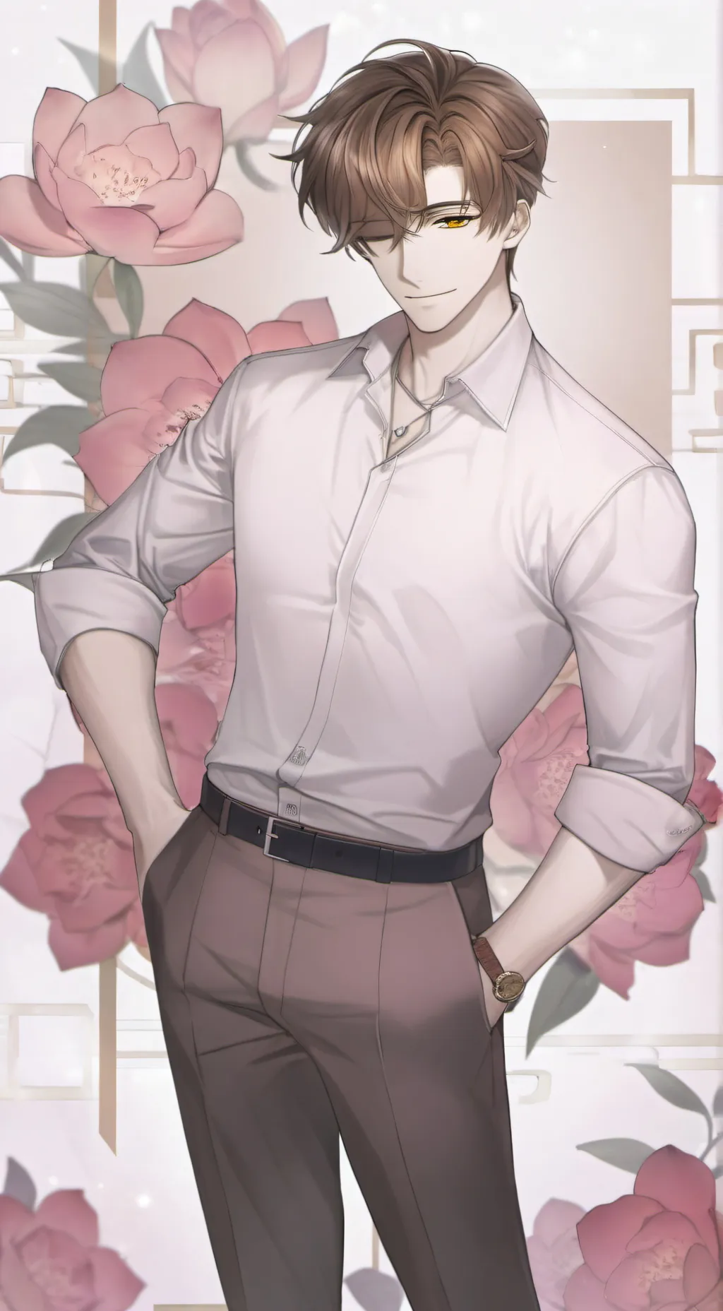 ai character: ☆~max~☆ background