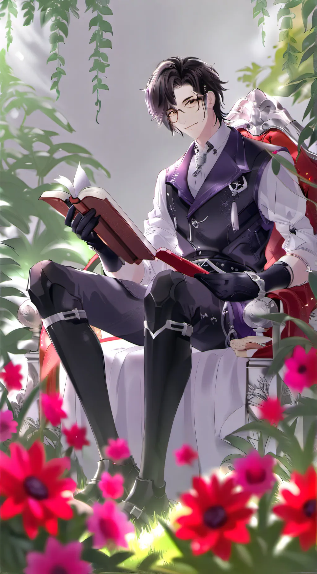 ai character: Leo background