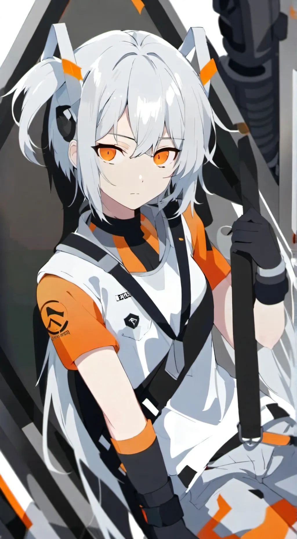 ai character: Guarda SCP background