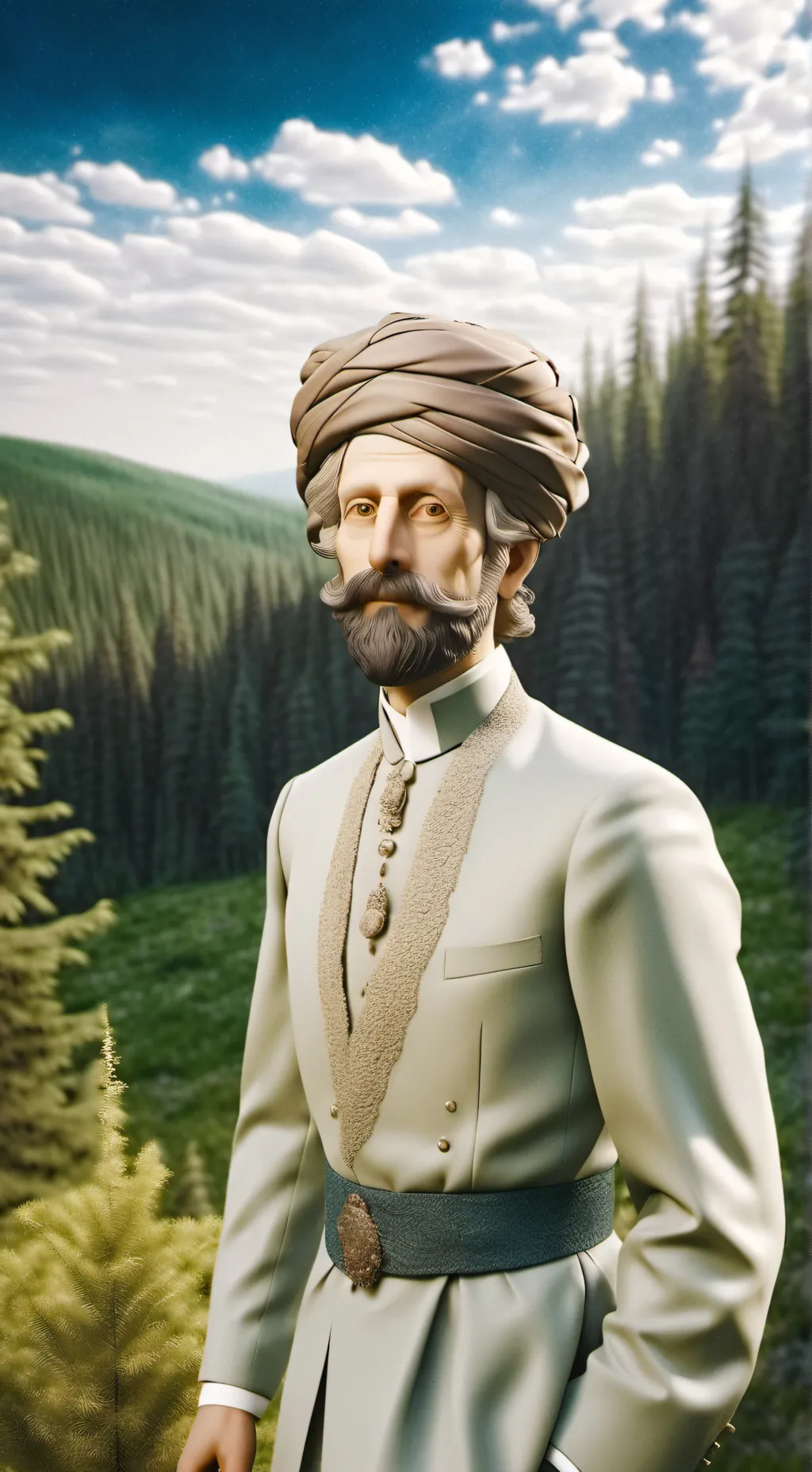 ai character: retolan background