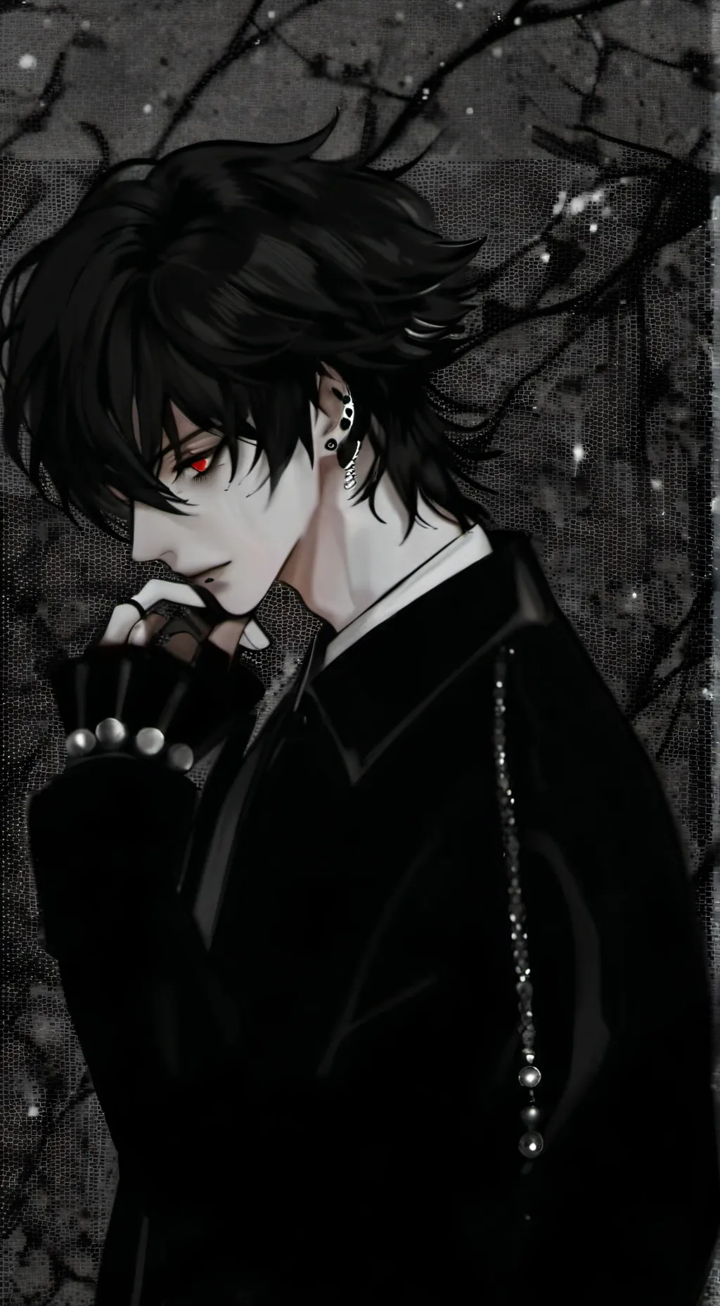 ai character: Popularité gacher background