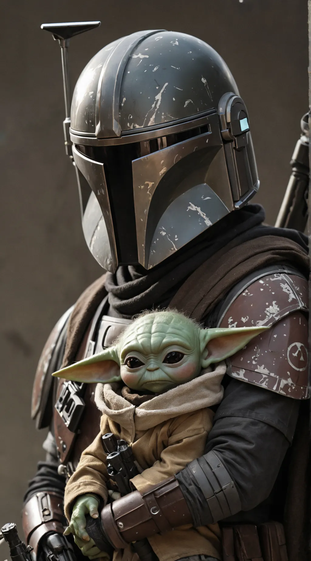 ai character: The Mandalorian background