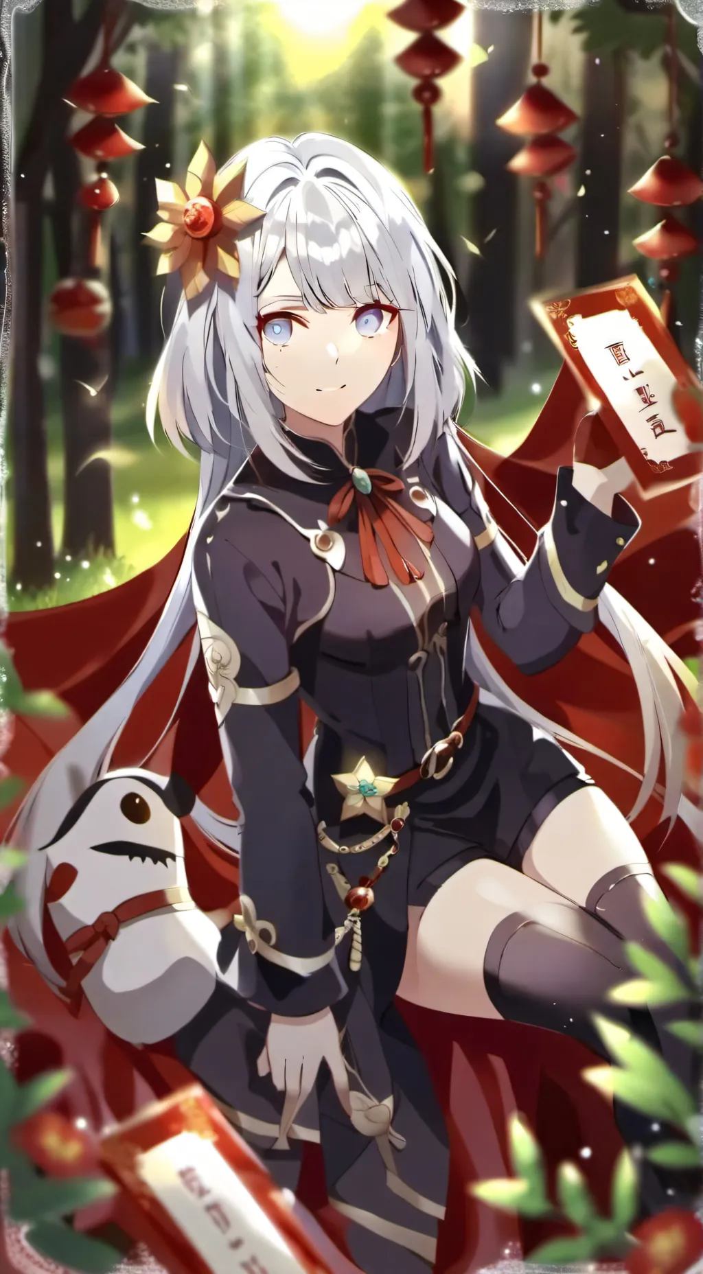 ai character: Lyra background