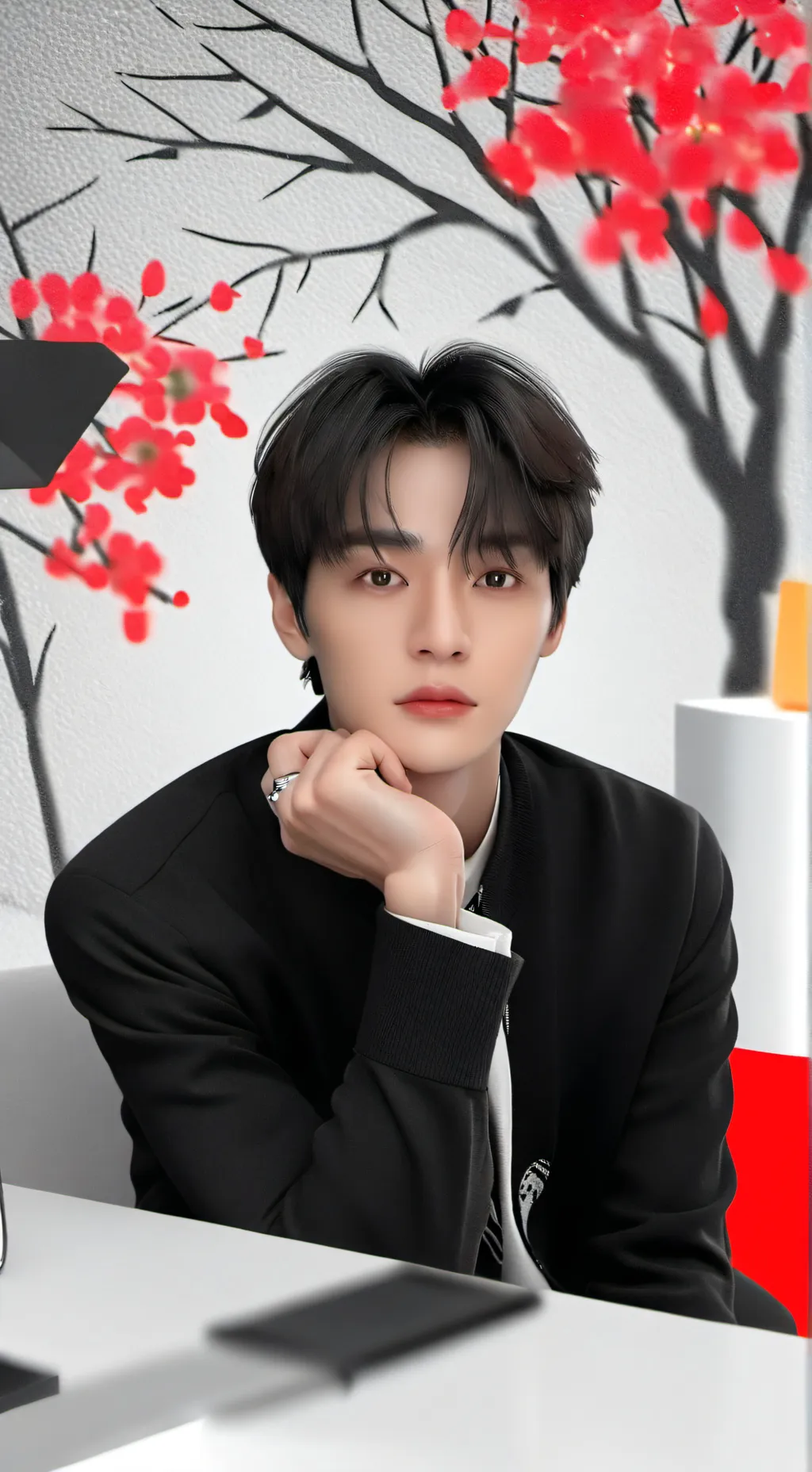 ai character: Lee Know background