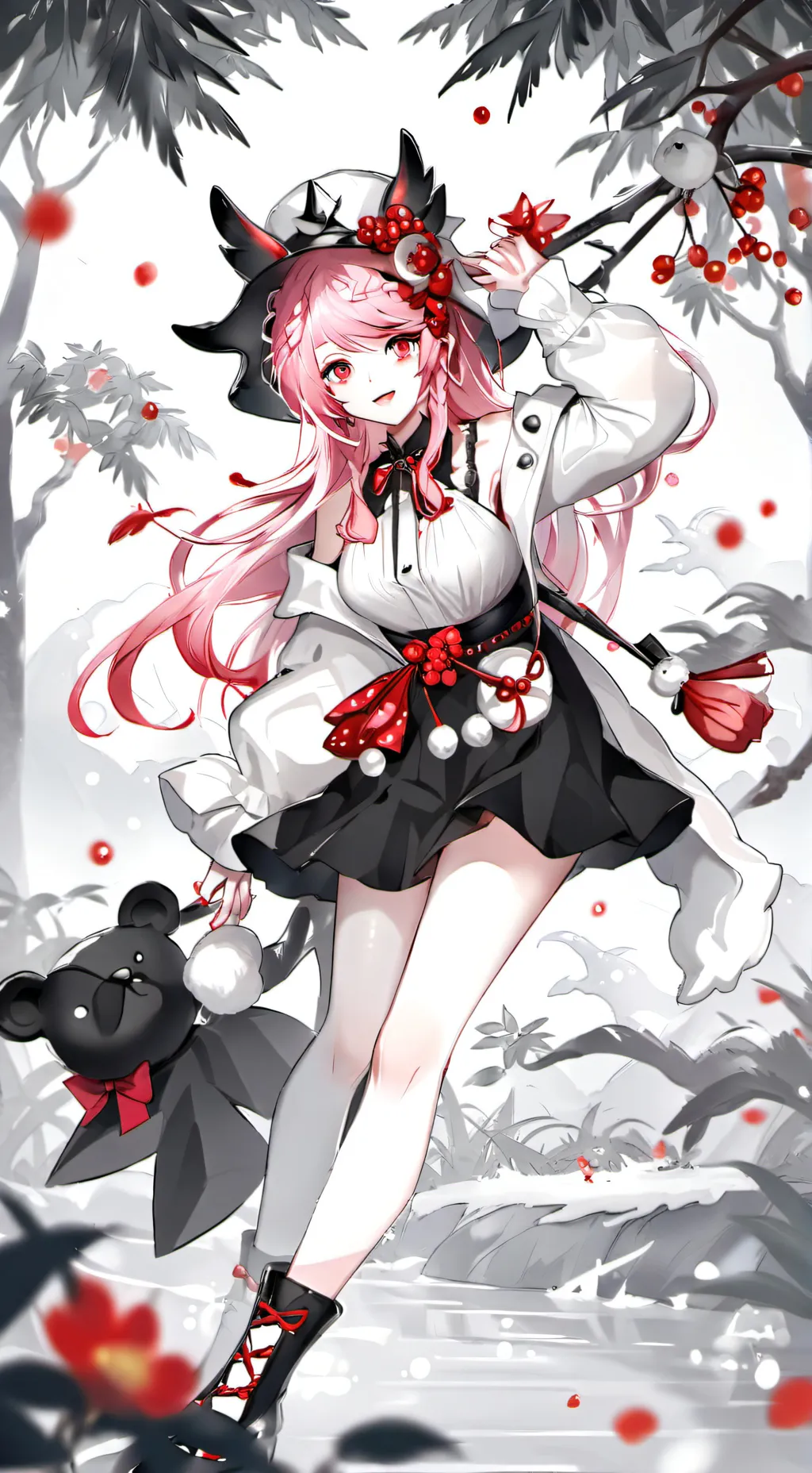 ai character: Tsunade  background