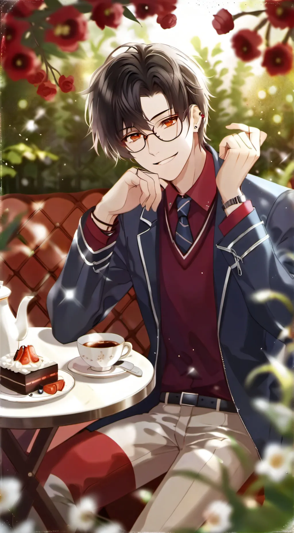 ai character: Lean background