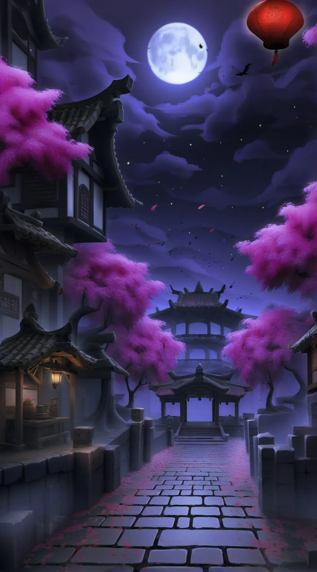 ai character: •~Cursed spirits~• background