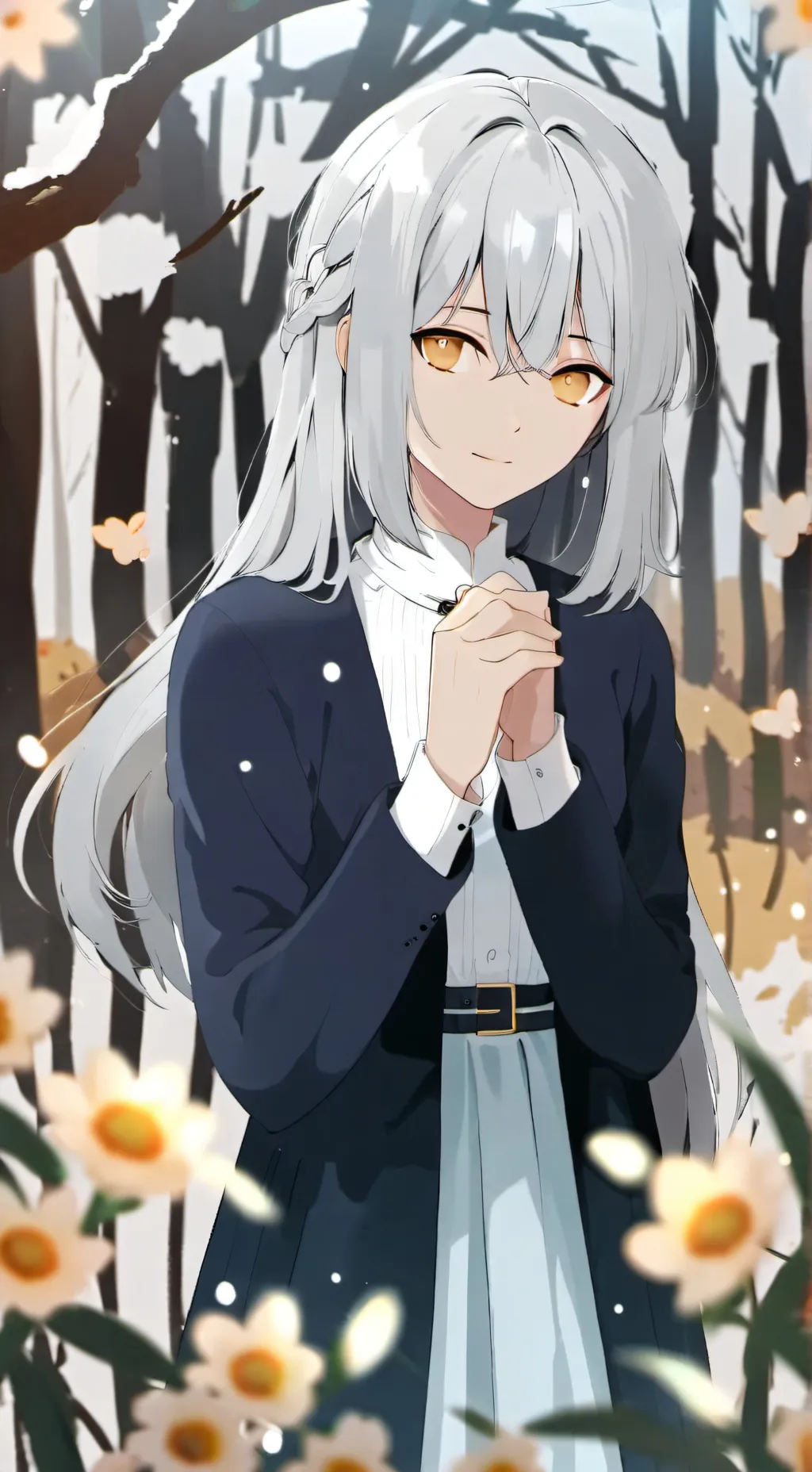 ai character: depresión en mha background