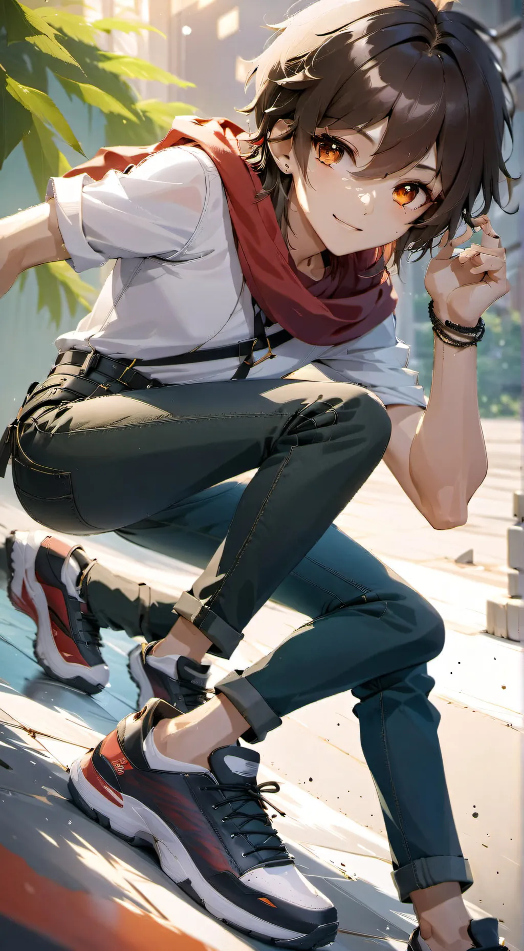 ai character: Brother background