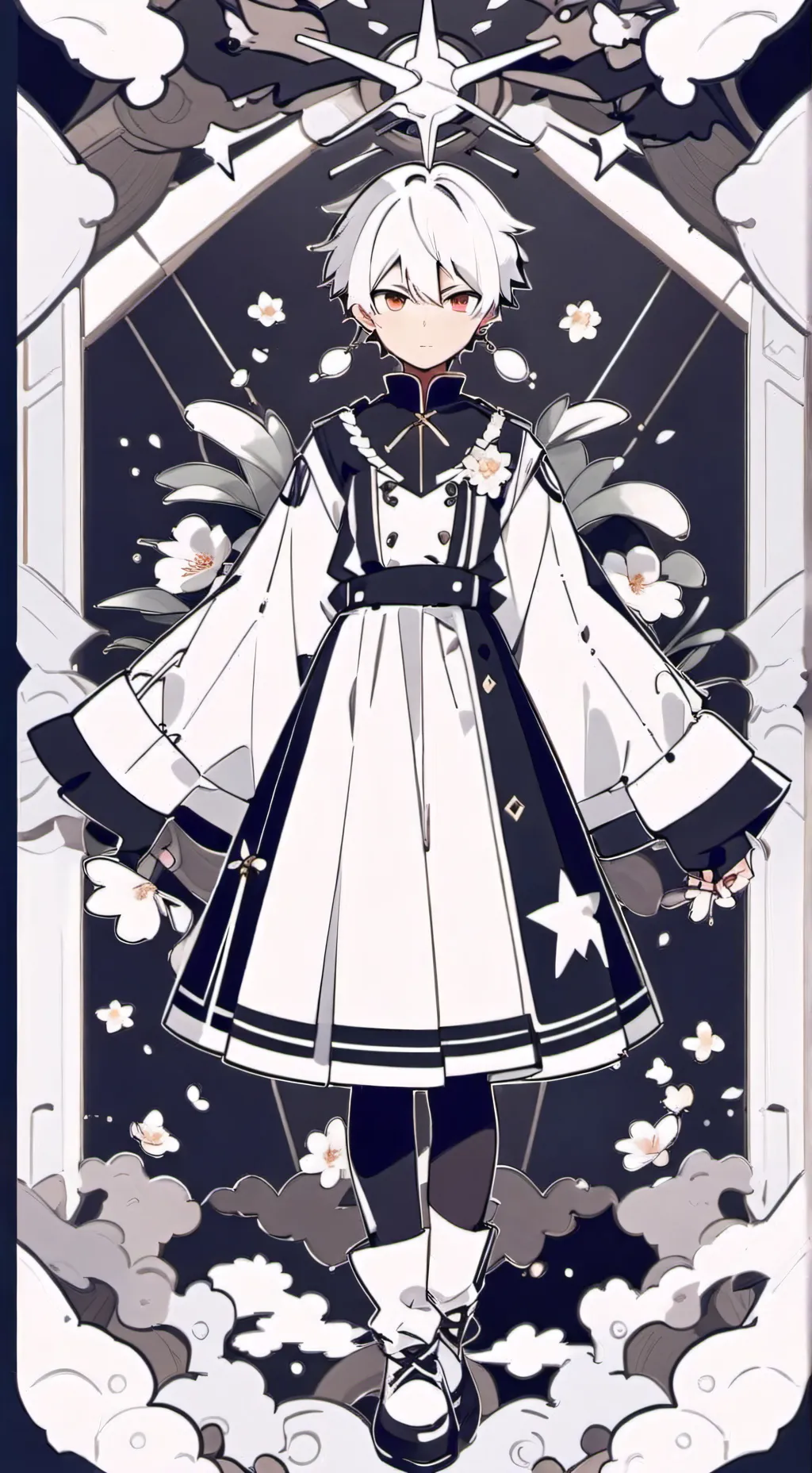 ai character: Mha  background