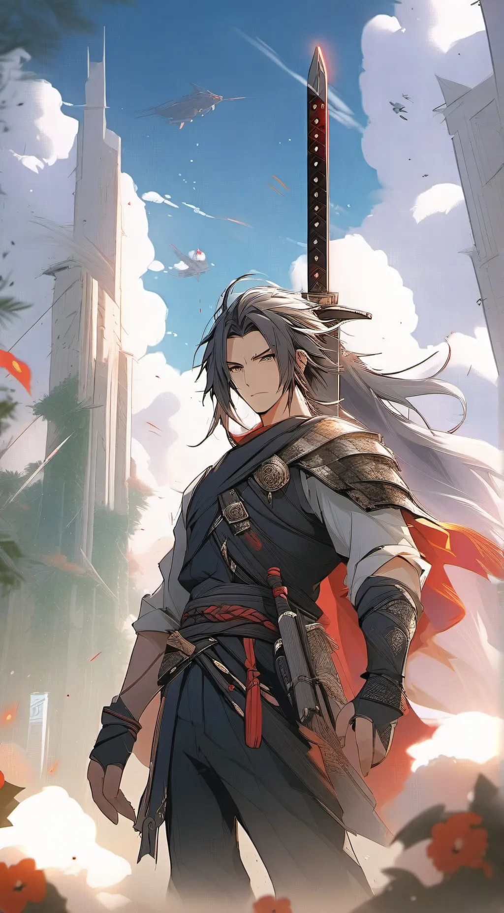 ai character: war) background