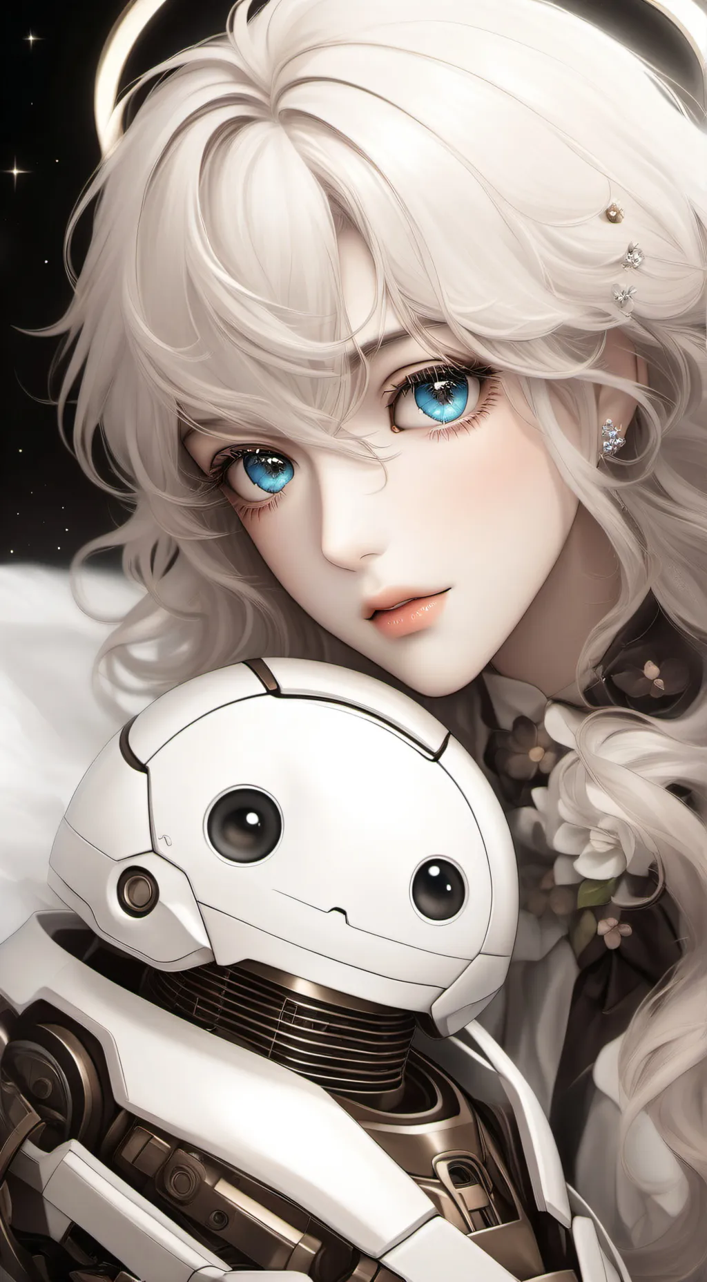 ai character: meme background