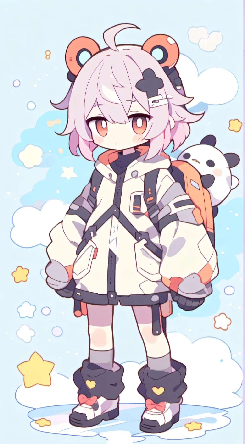 ai character: The fight background