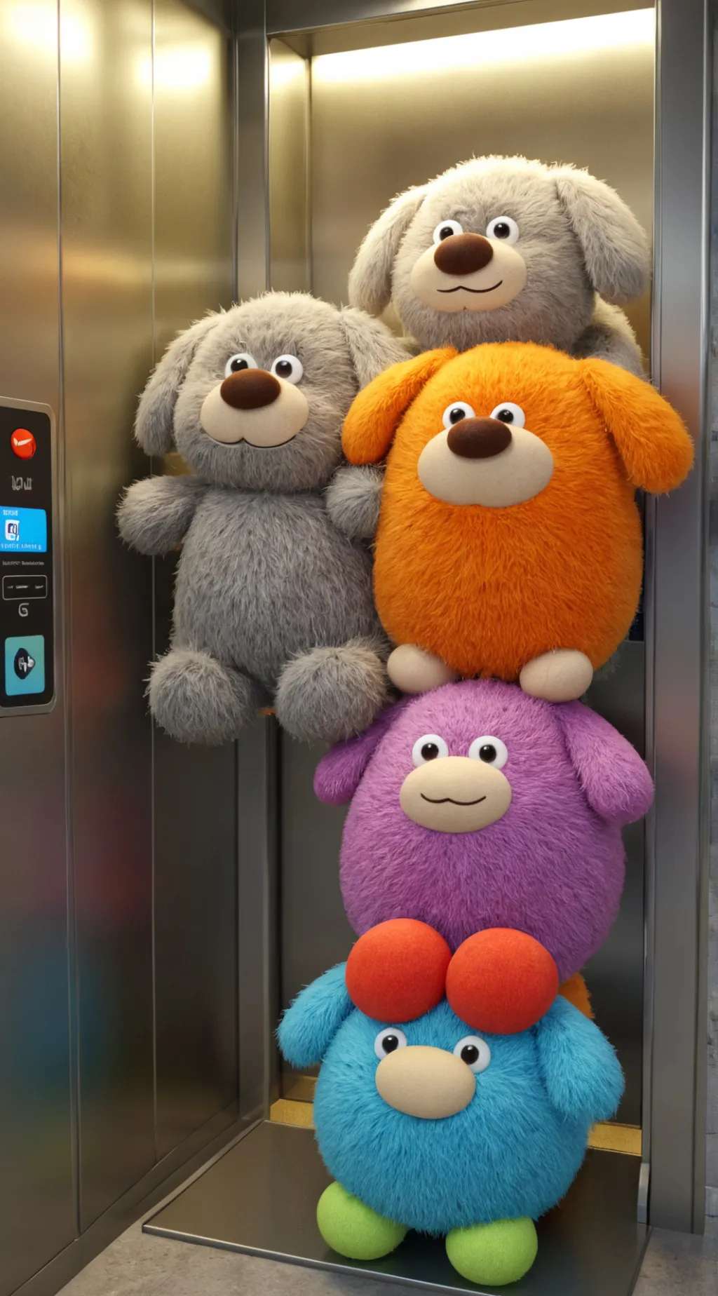 ai character: regretevator  background