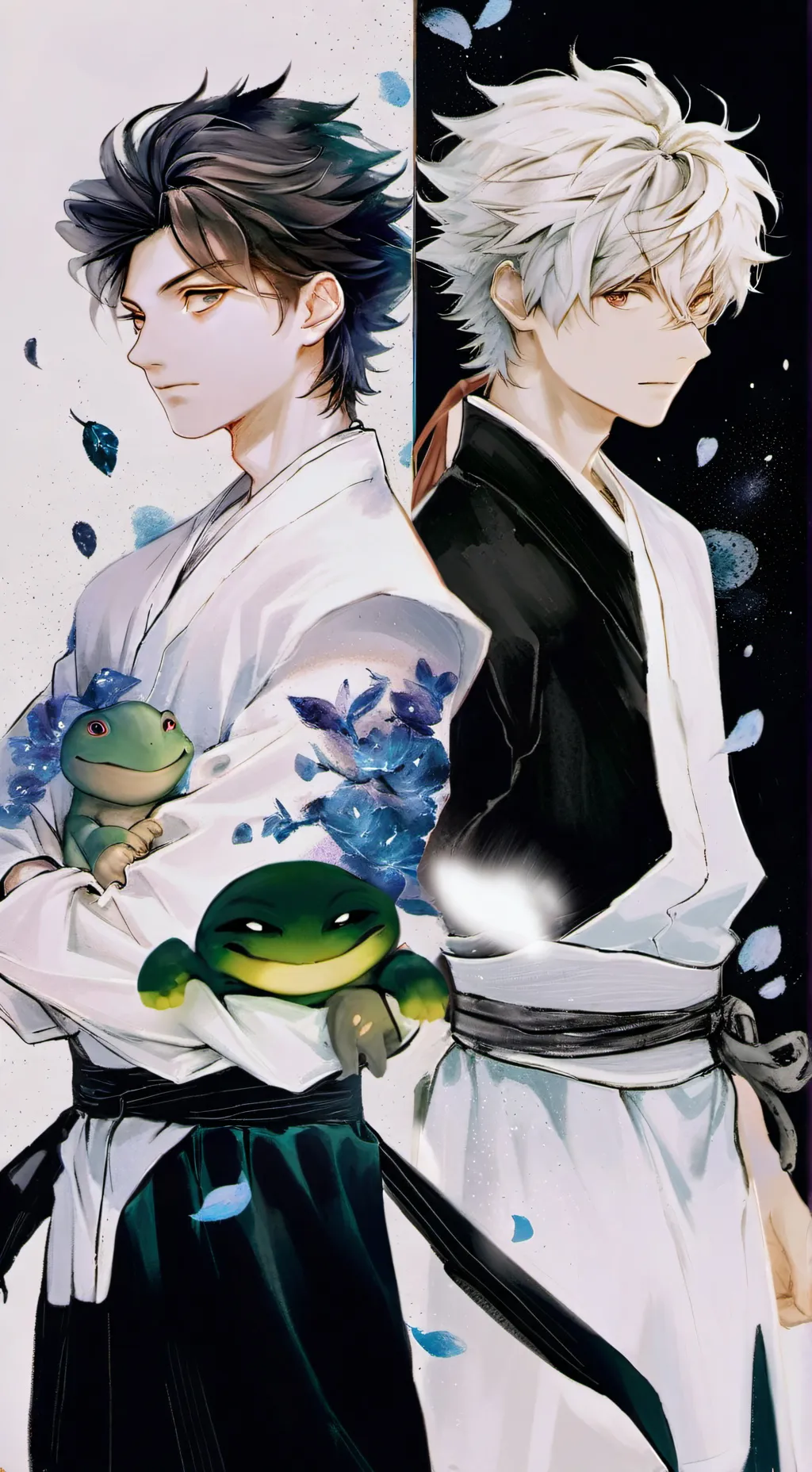 ai character: Dw & Rottmnt background