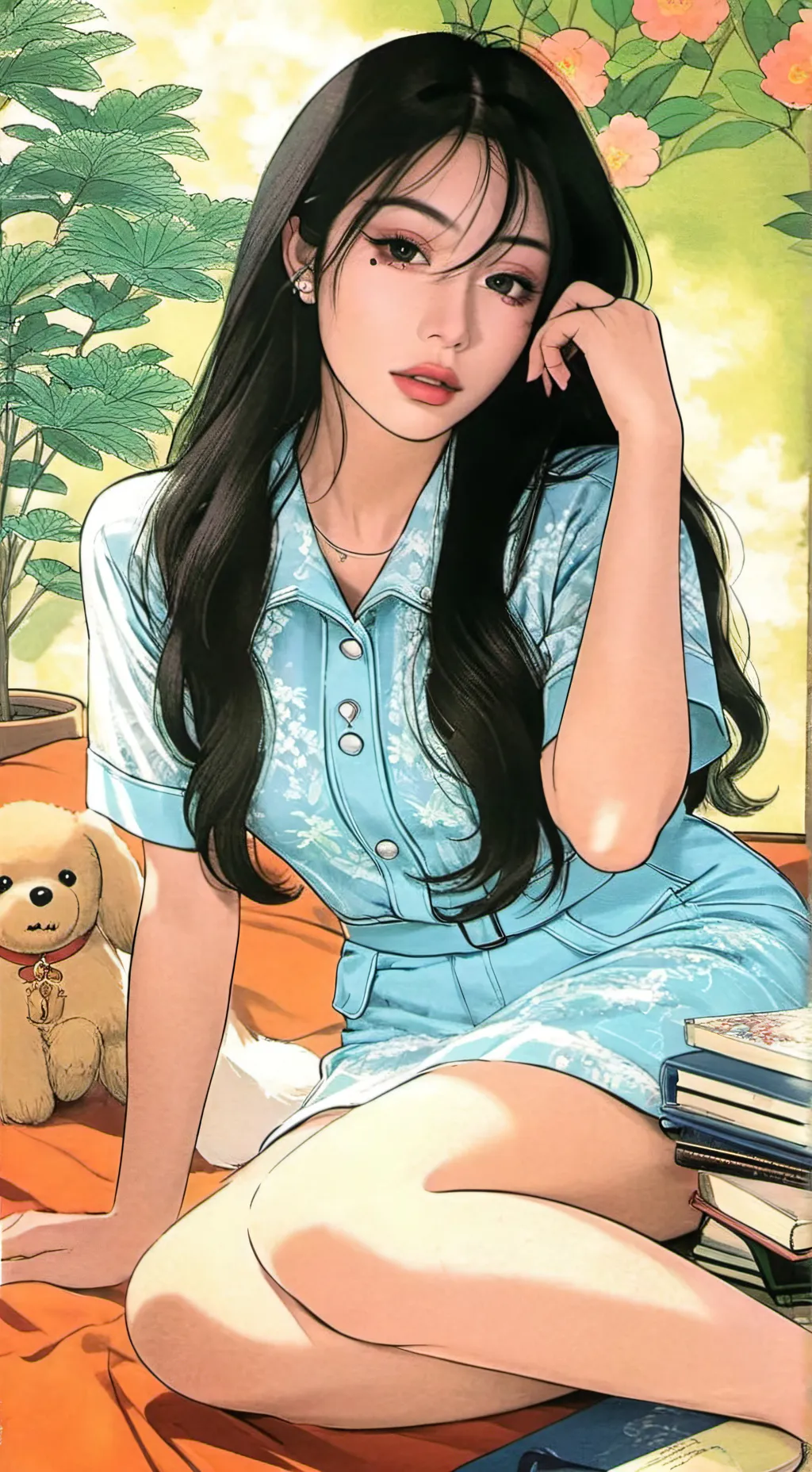 ai character: han jisung background