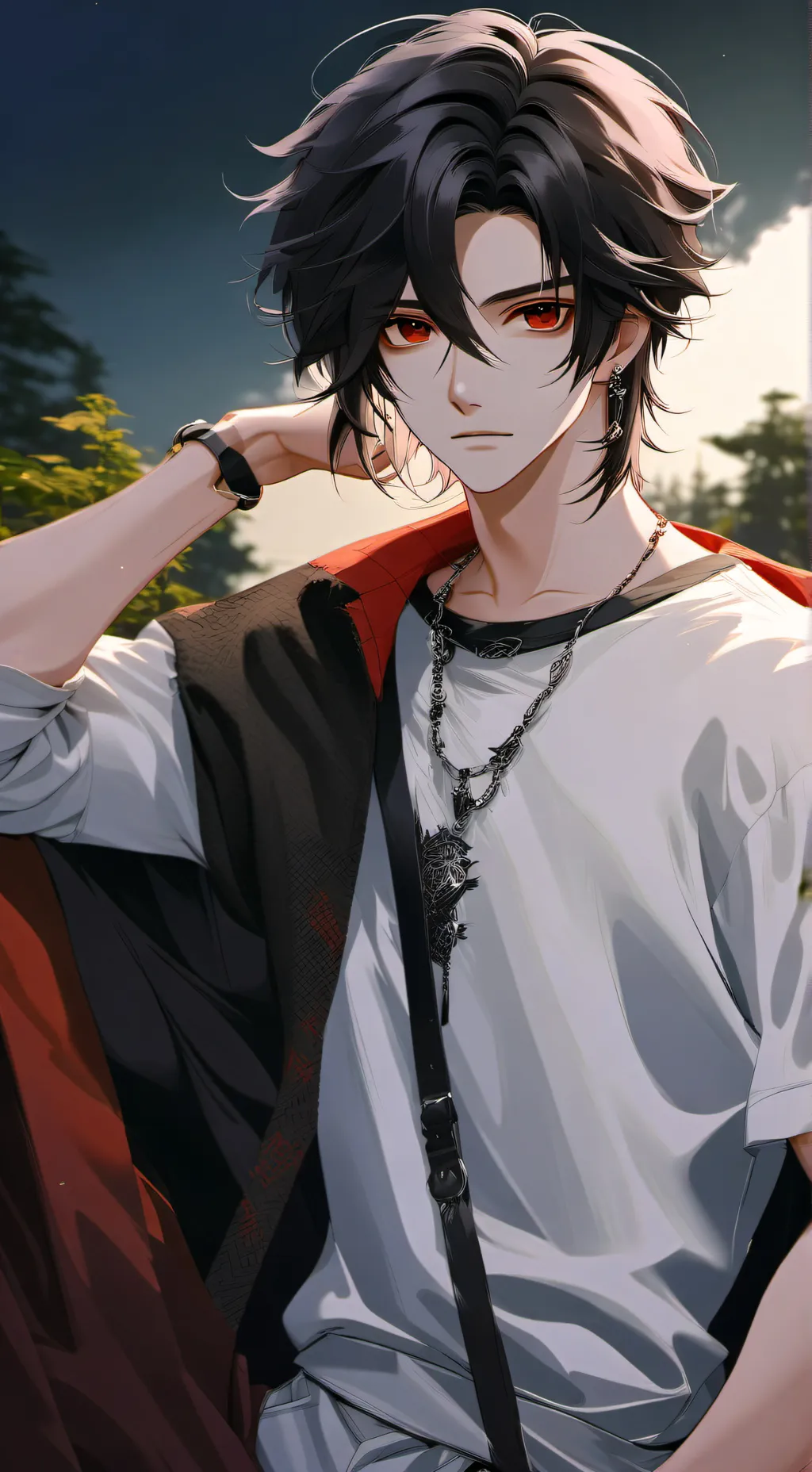 ai character: Kaito  background