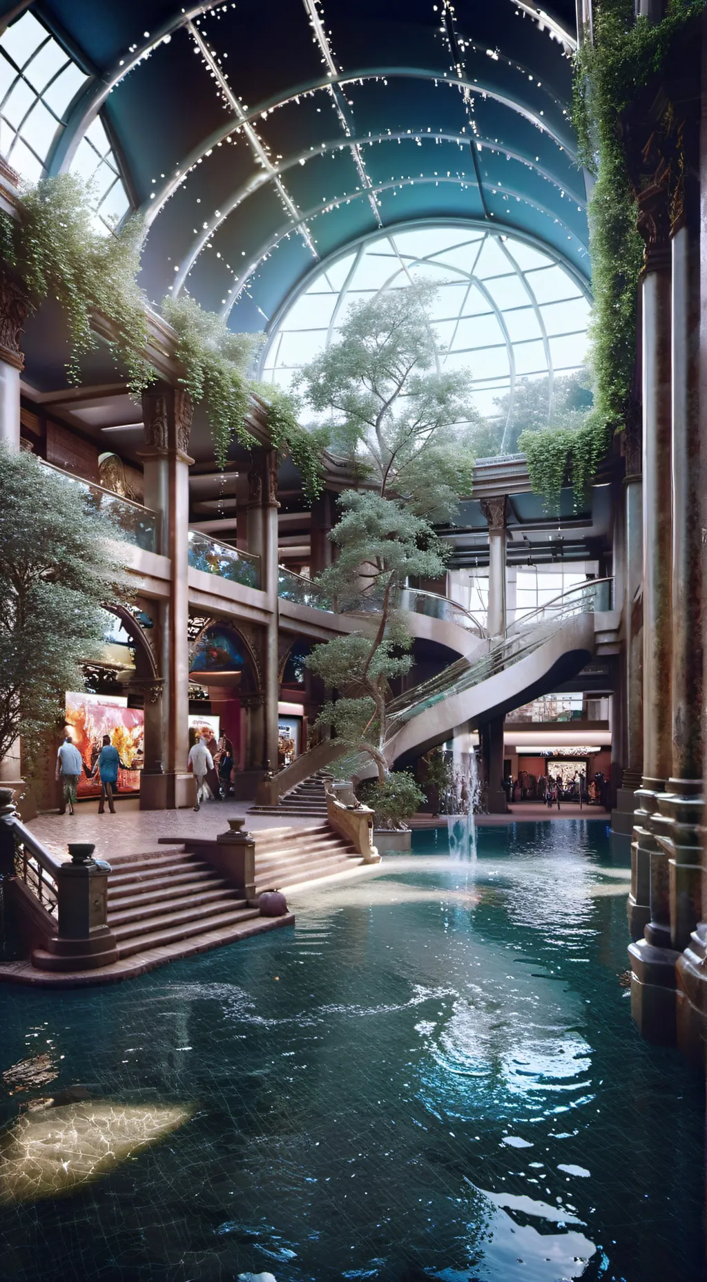 ai character: Sprunki Shopping  background