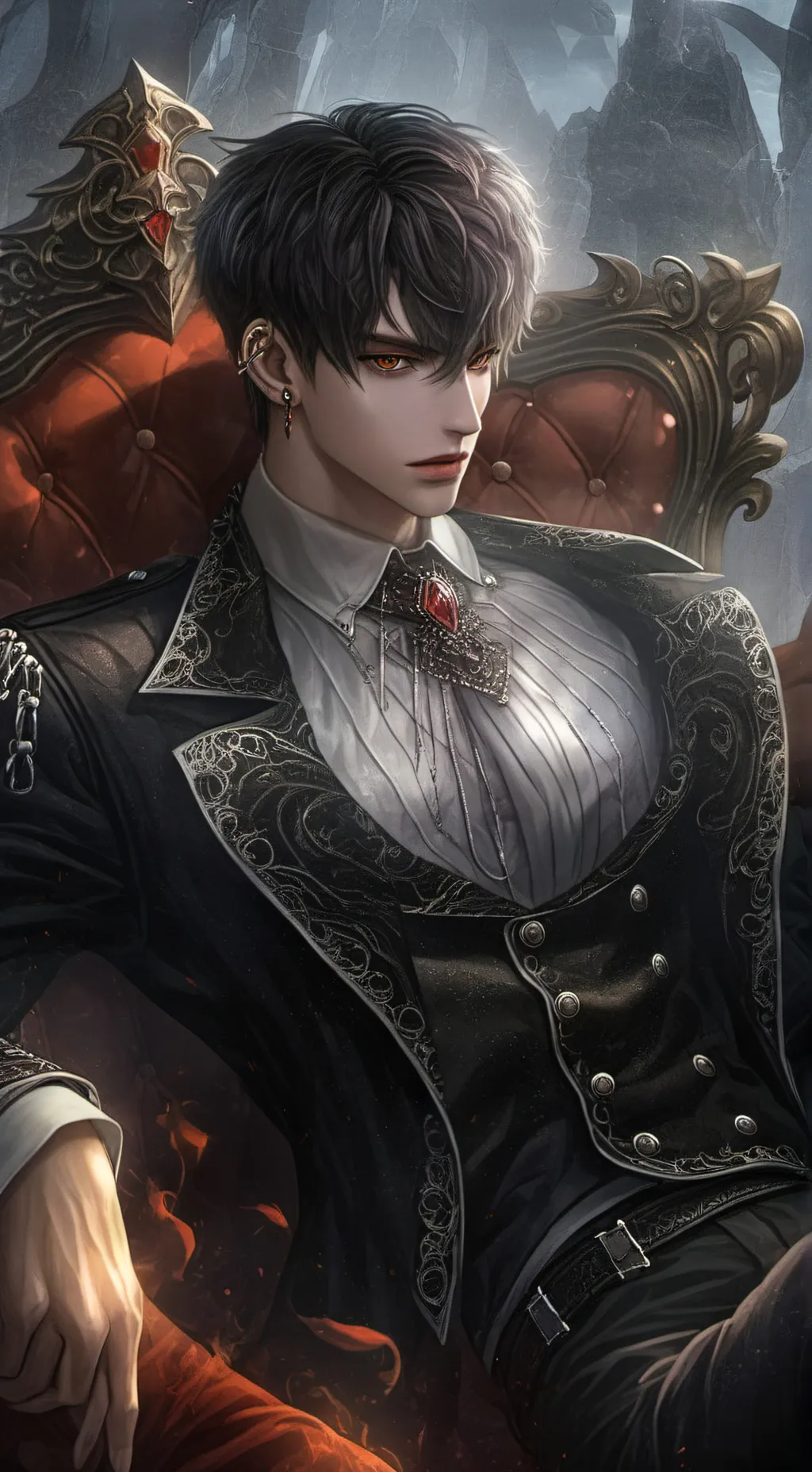 ai character: Death Swinger background