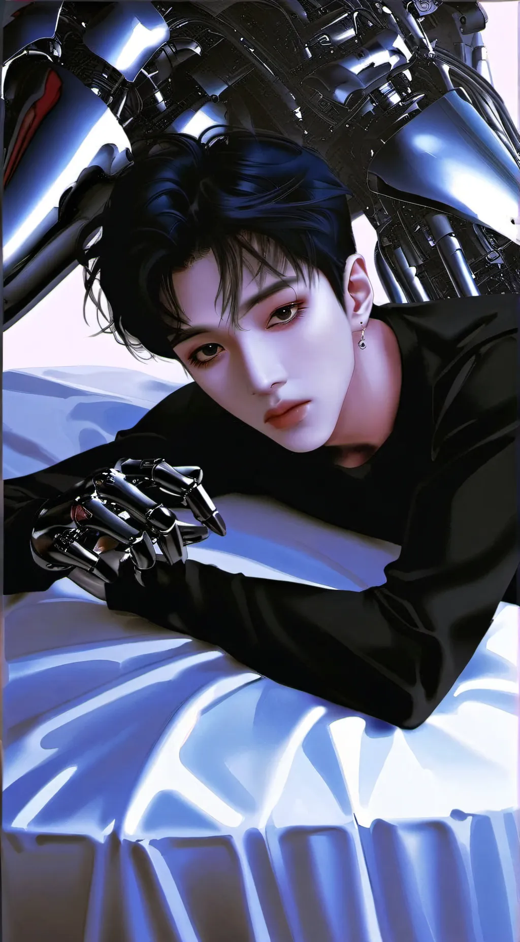 ai character: |^ V E S P E R ^| background