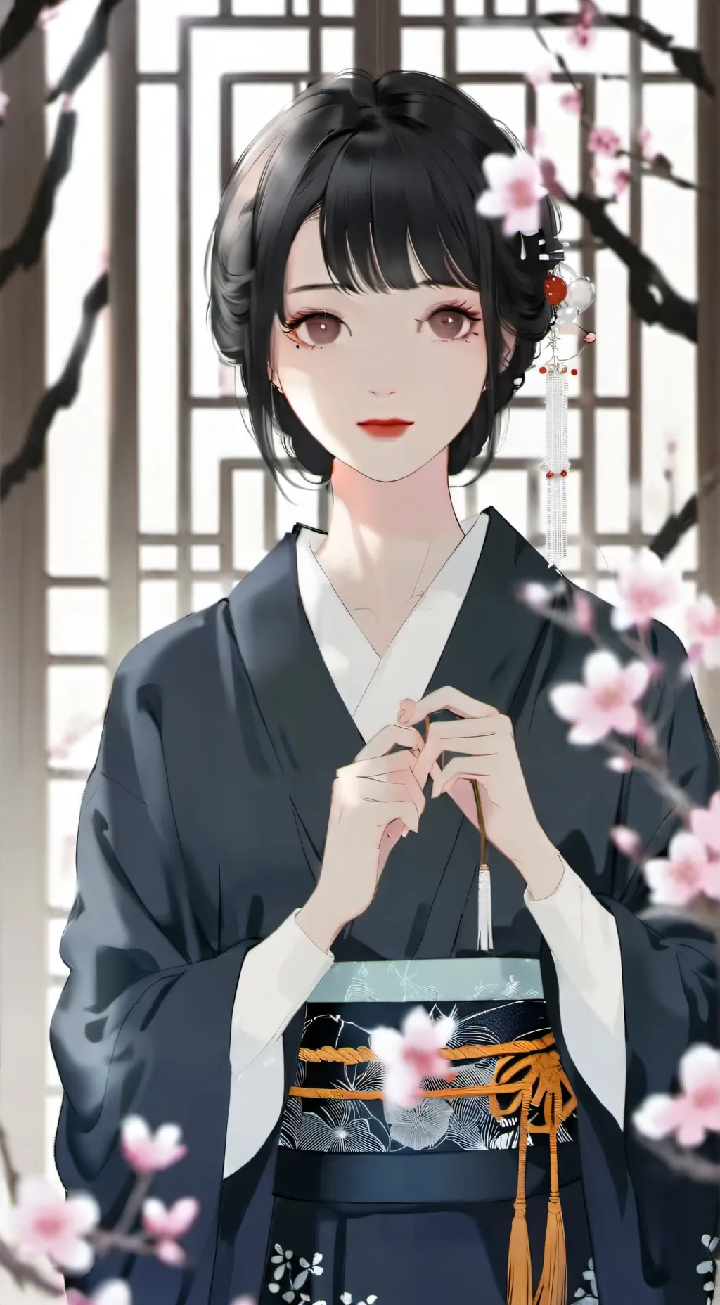 ai character: Luna background