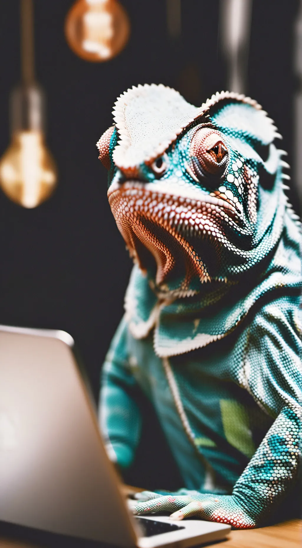 ai character: Pixel background