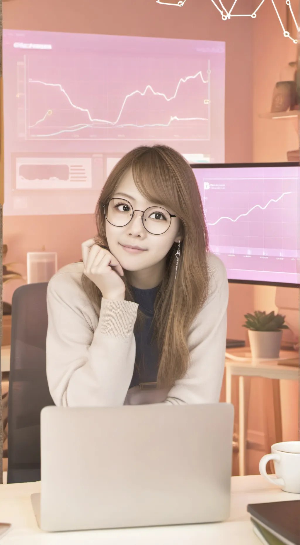 ai character: Gossip Tycoon background