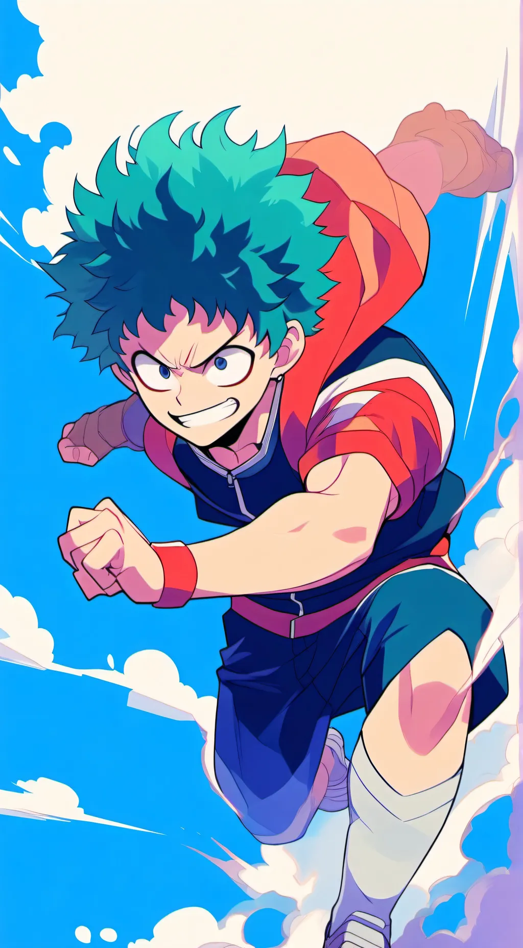 ai character: BAKUGO KATSUKI background