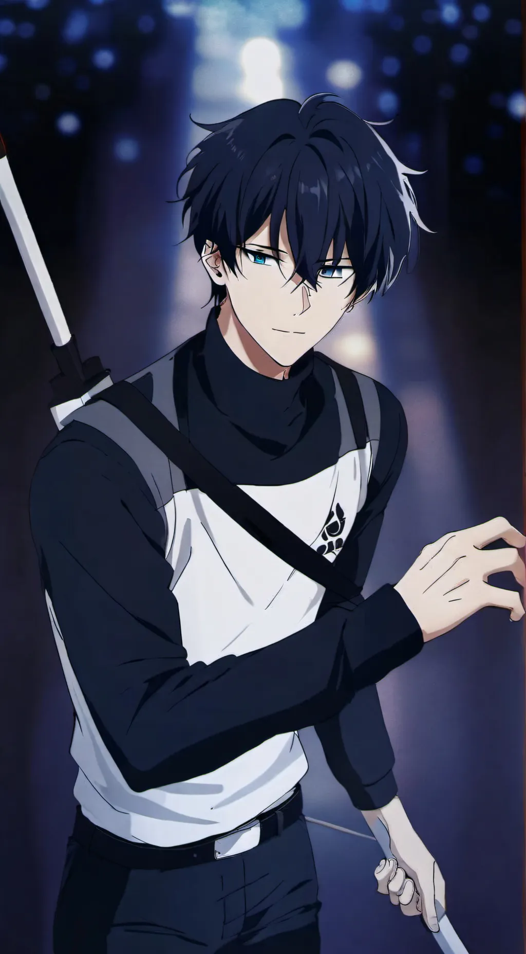 ai character: Sung Jin-woo background