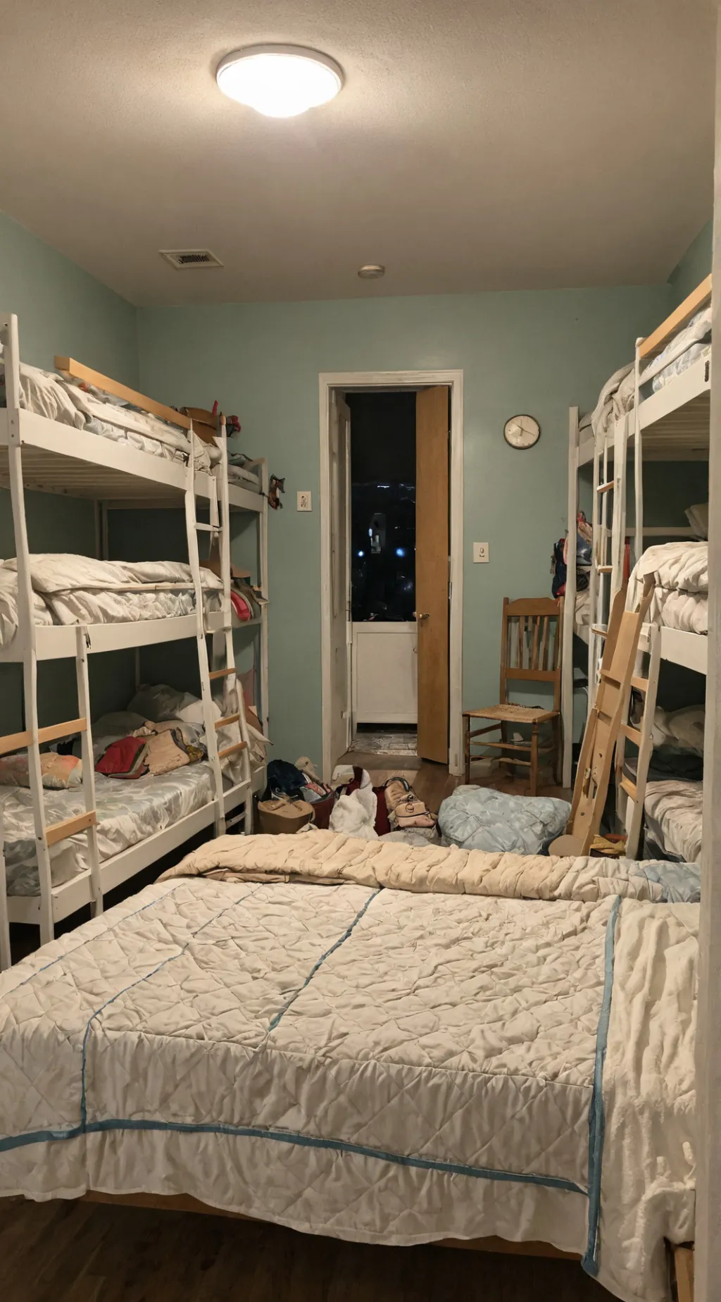 ai character: Sprunki Sleepover! background