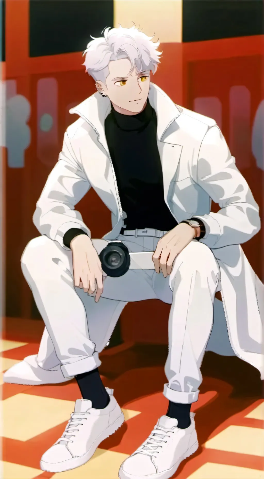 ai character: YkChaxe background