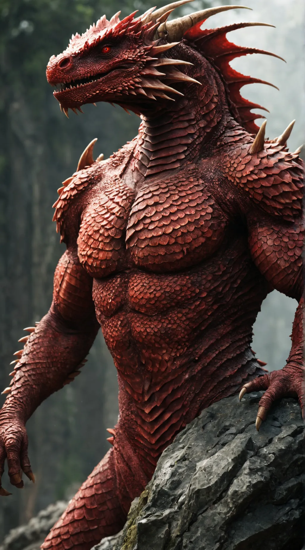 ai character: Dragon born background