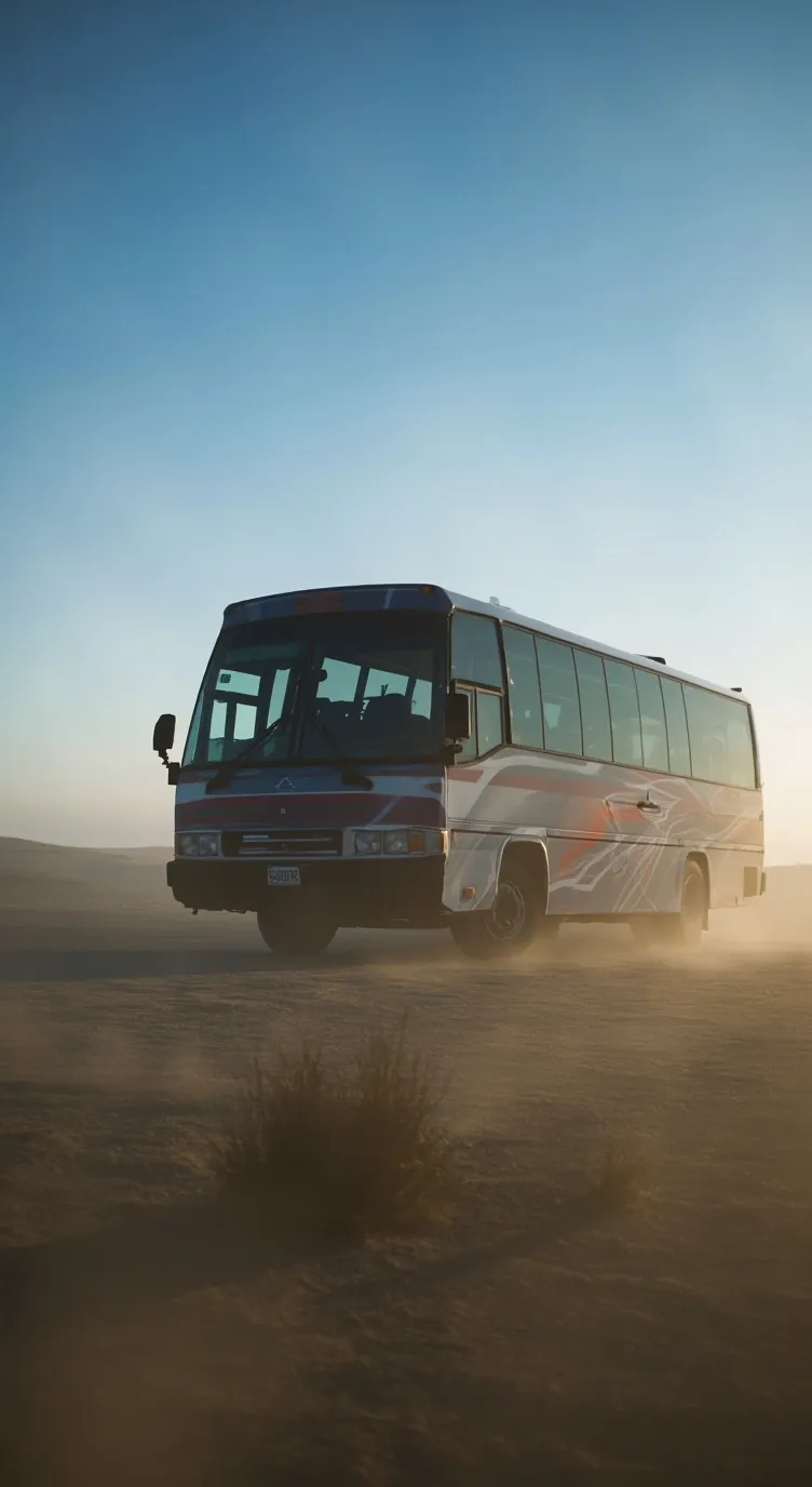 ai character: kiribaku road trip background