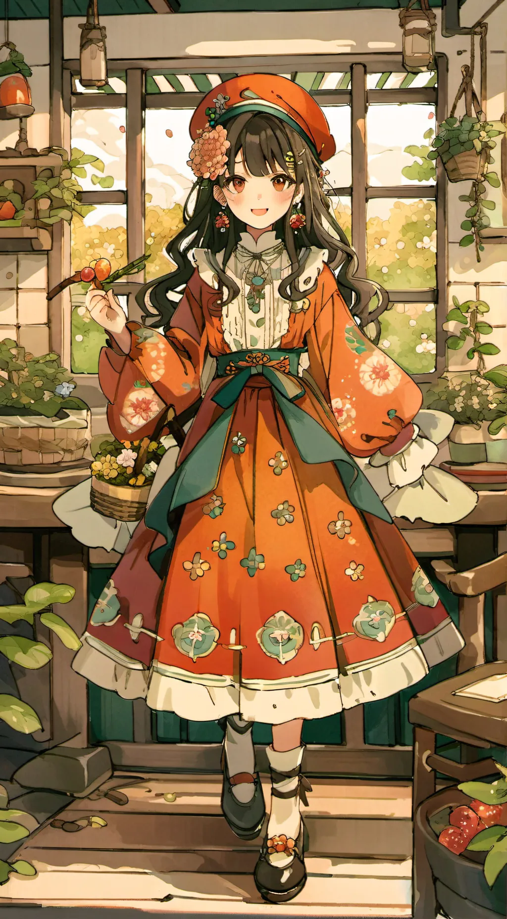 ai character: хулиганка background