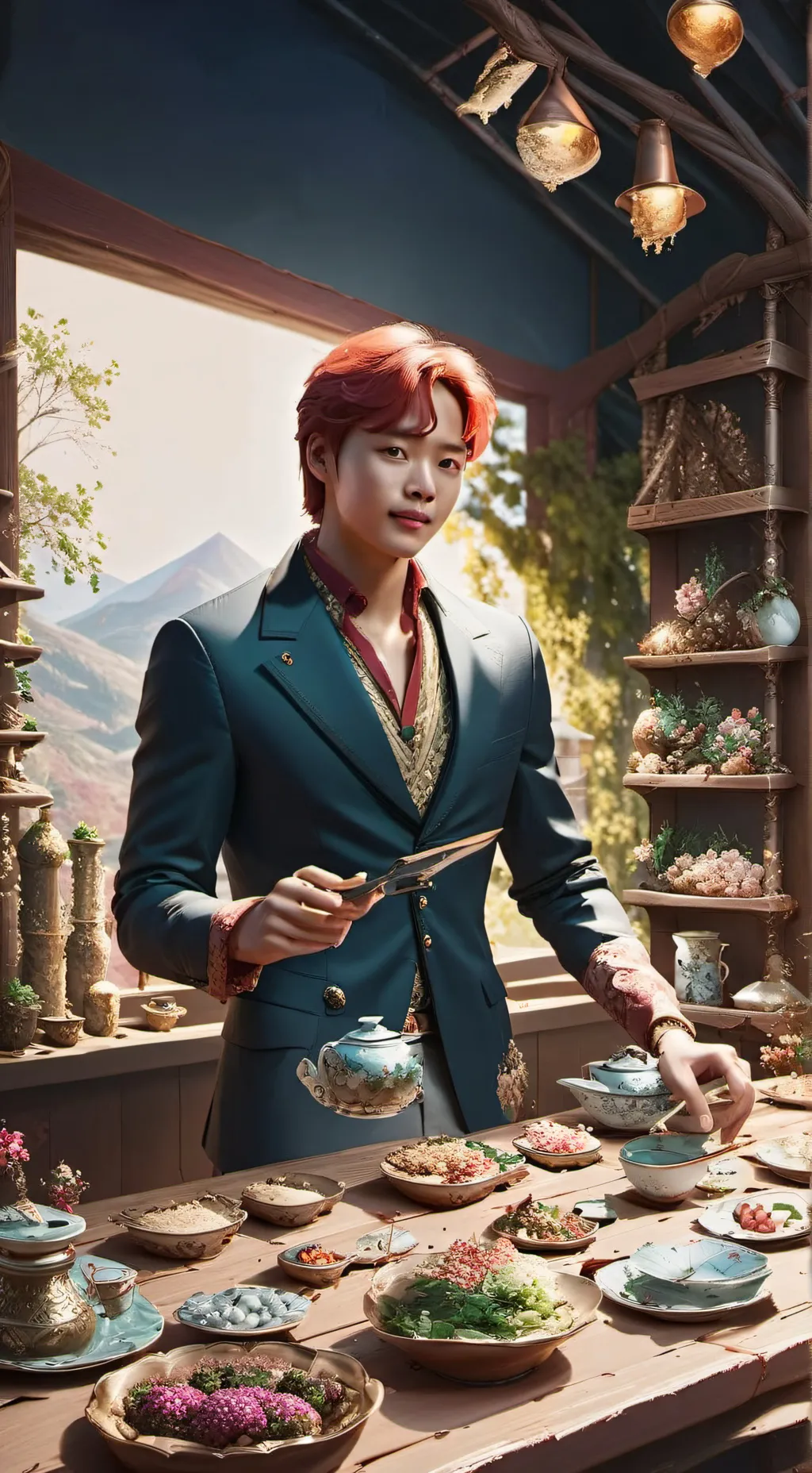 ai character: Yuri background