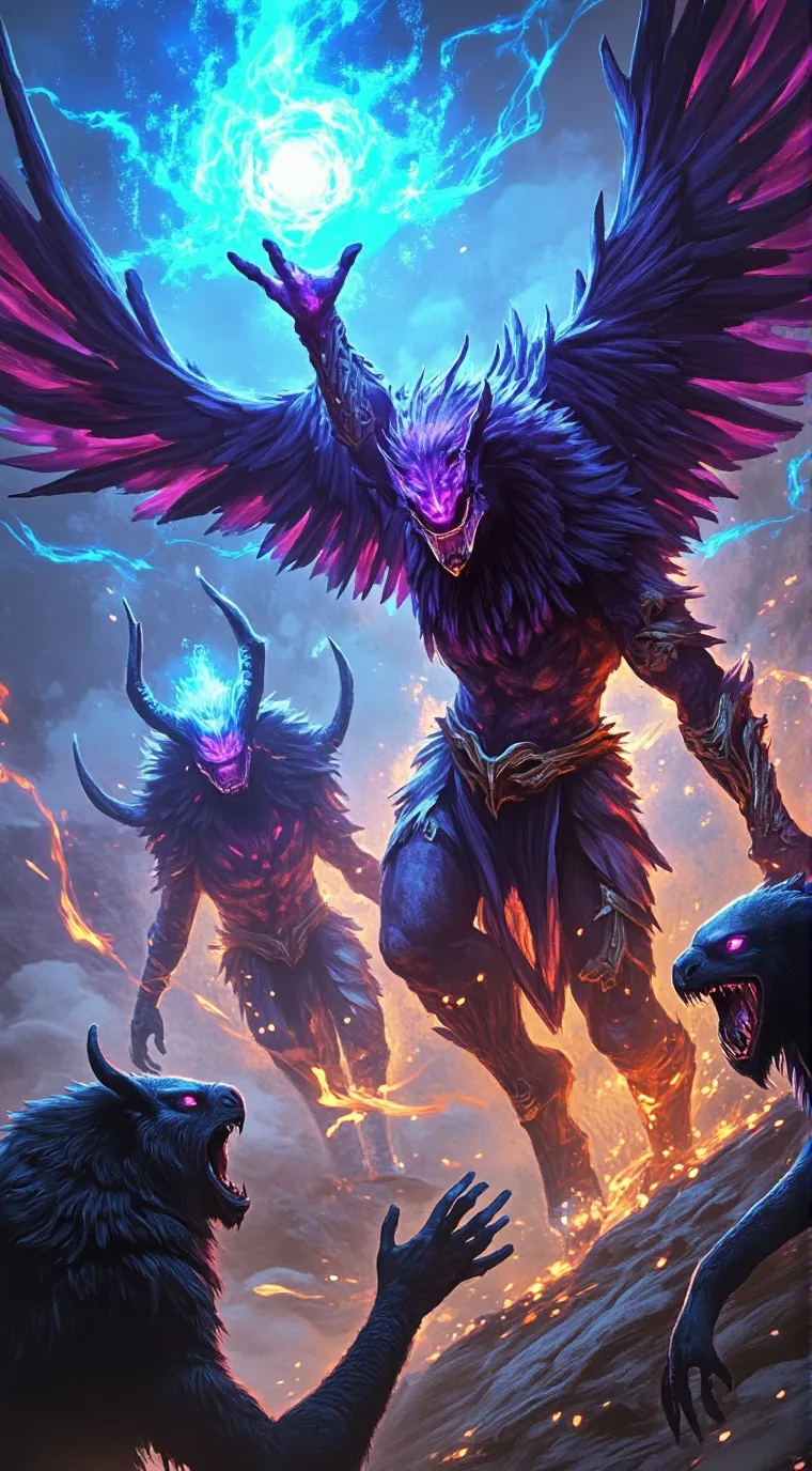 ai character: tadc monsters background