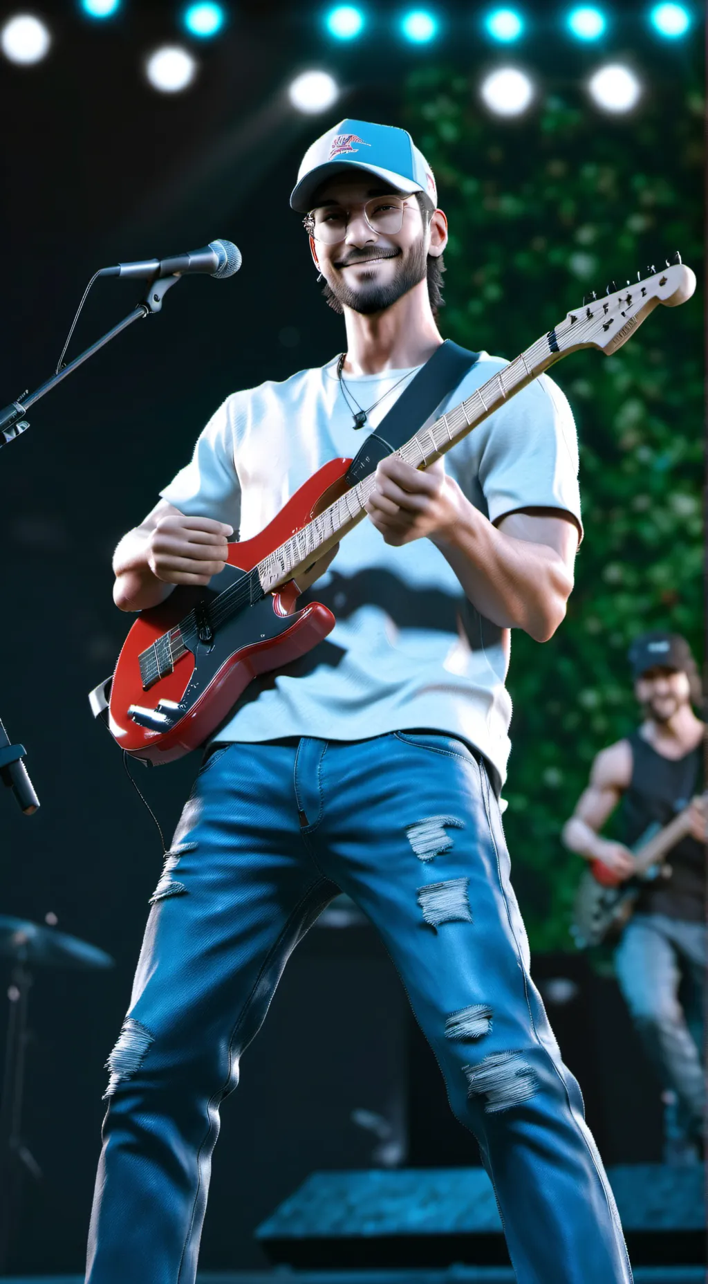 ai character: Aaron background