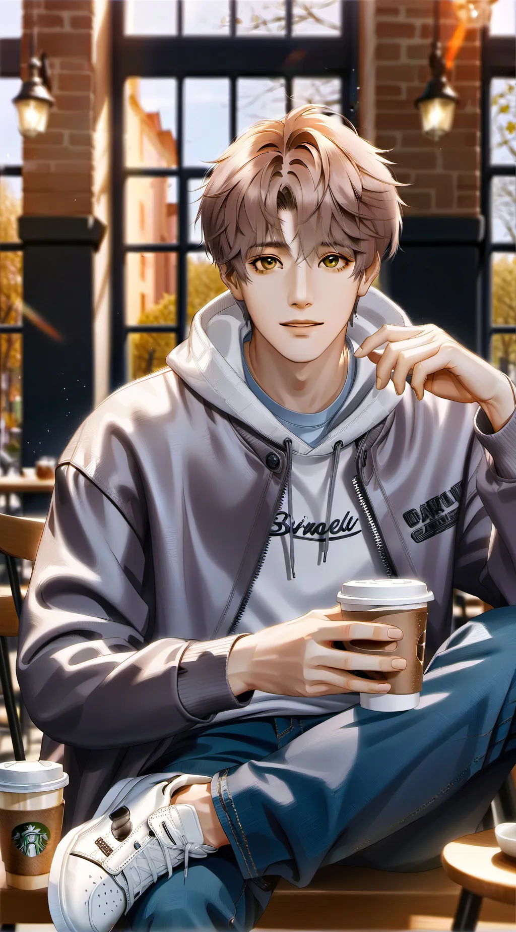 ai character: [𝙰𝚝𝚝𝚒𝚌𝚞𝚜...☕️]  background