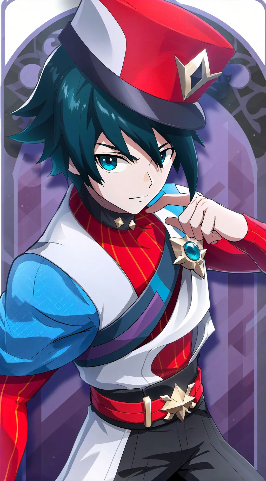 ai character: GYIUU IS YOUR BF background