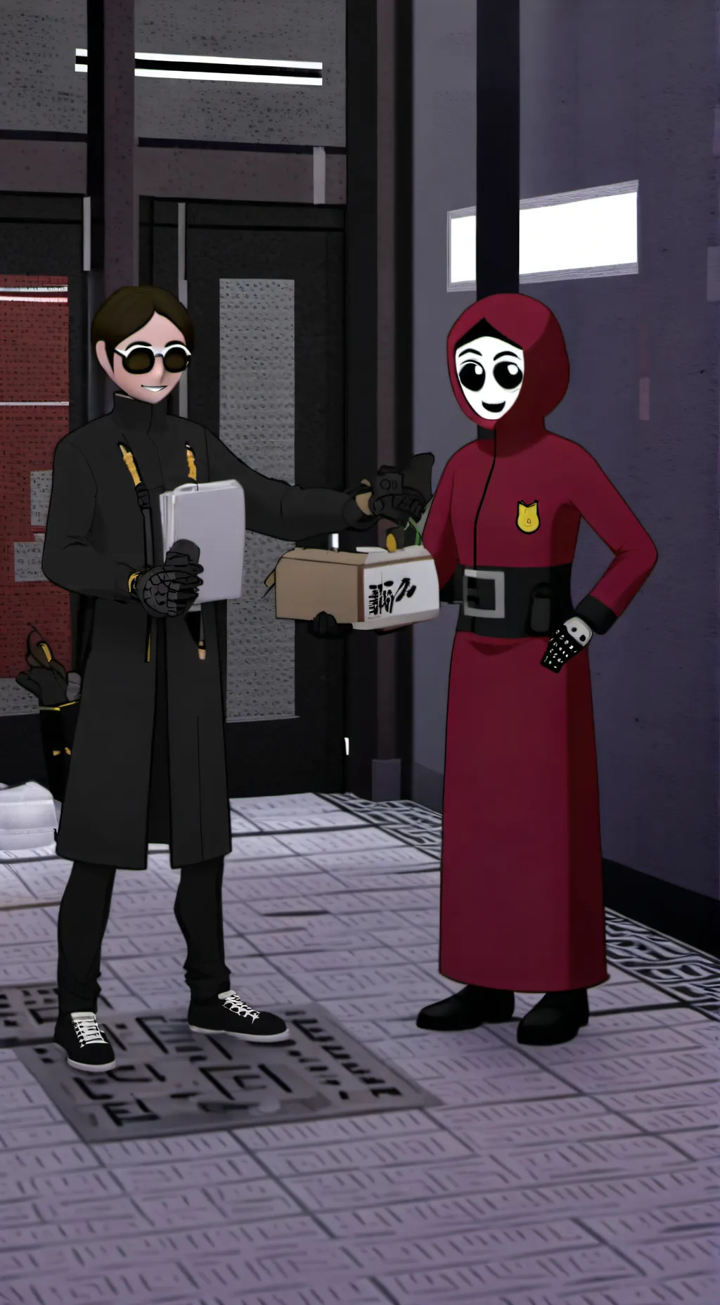 ai character: Villain U.A background