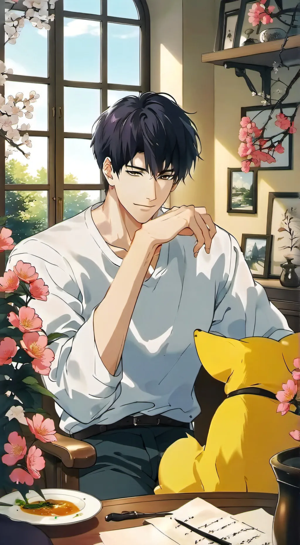 ai character: Kai background