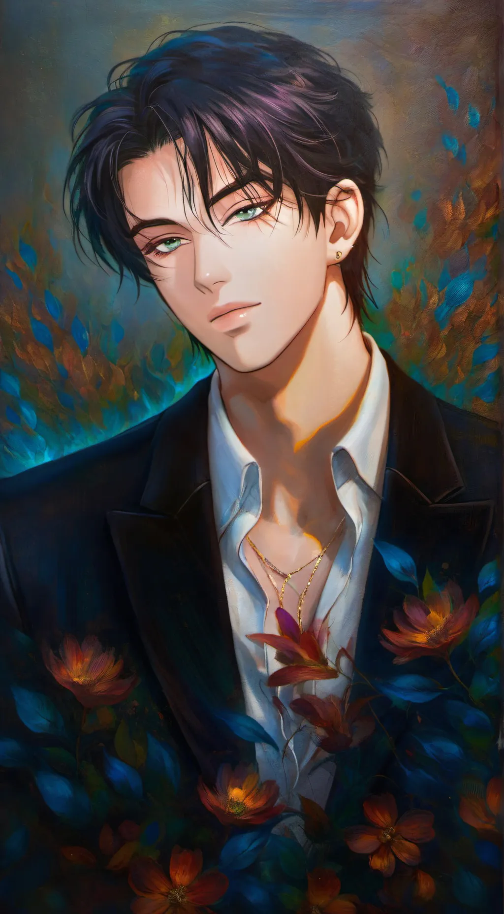 ai character: Axel Eckhart  background