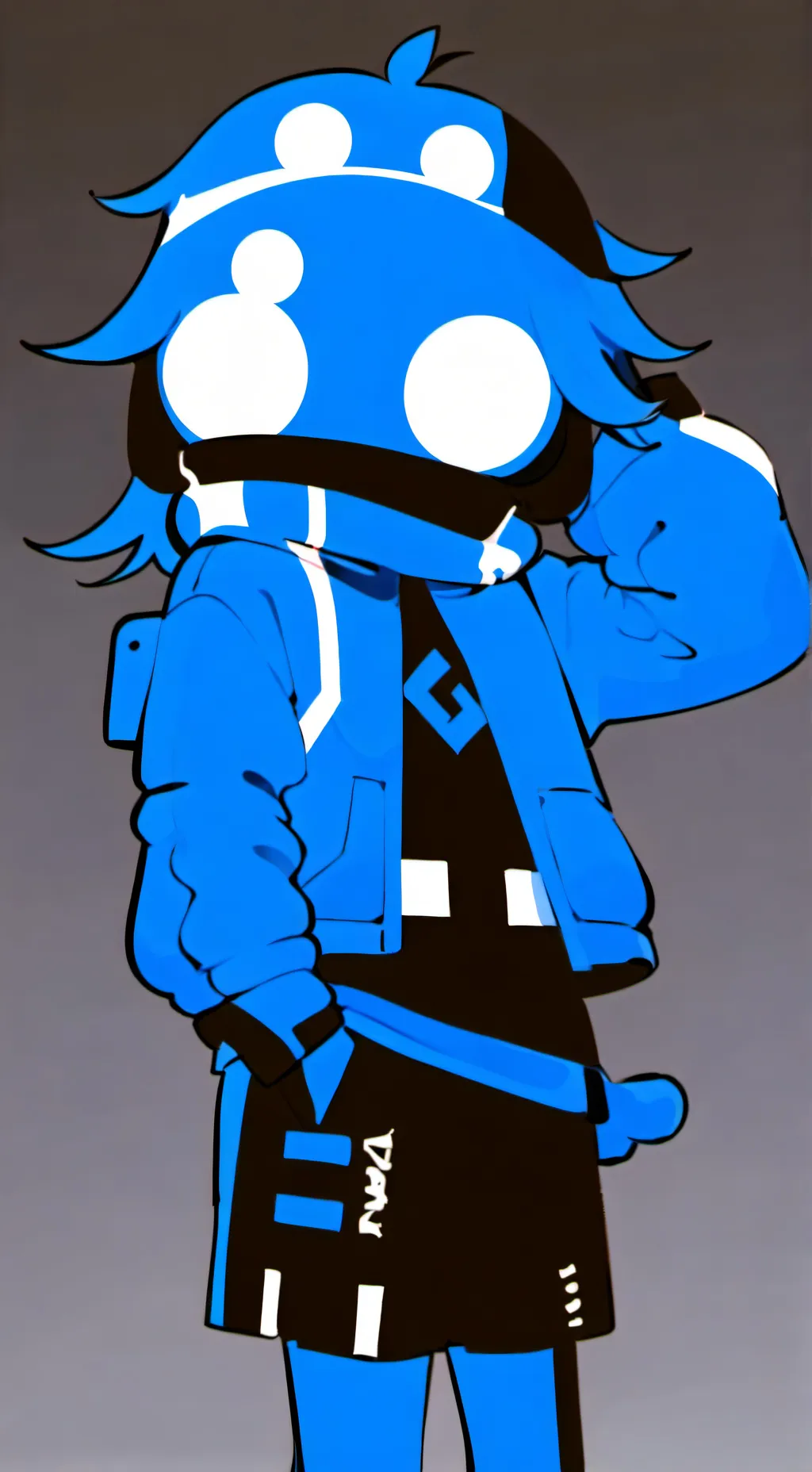 ai character: 🔮BLUUDUDE💙 background